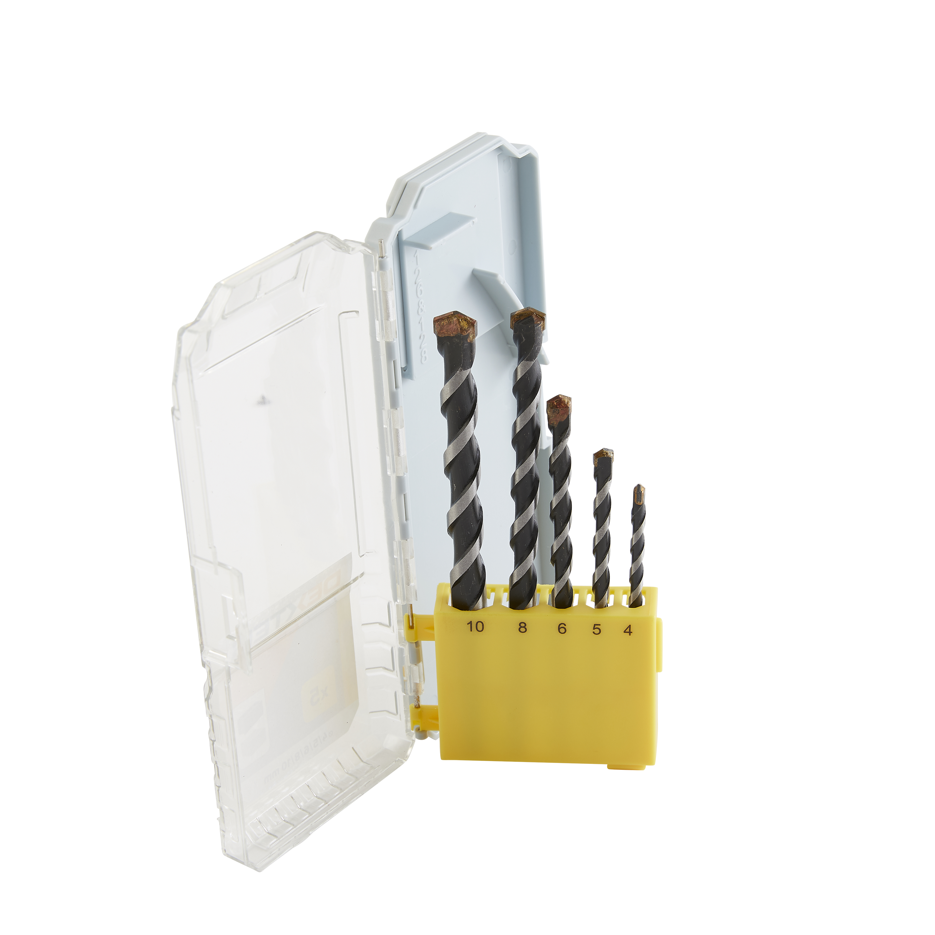 Estuche 5 brocas hormigon 4-10mm dexter