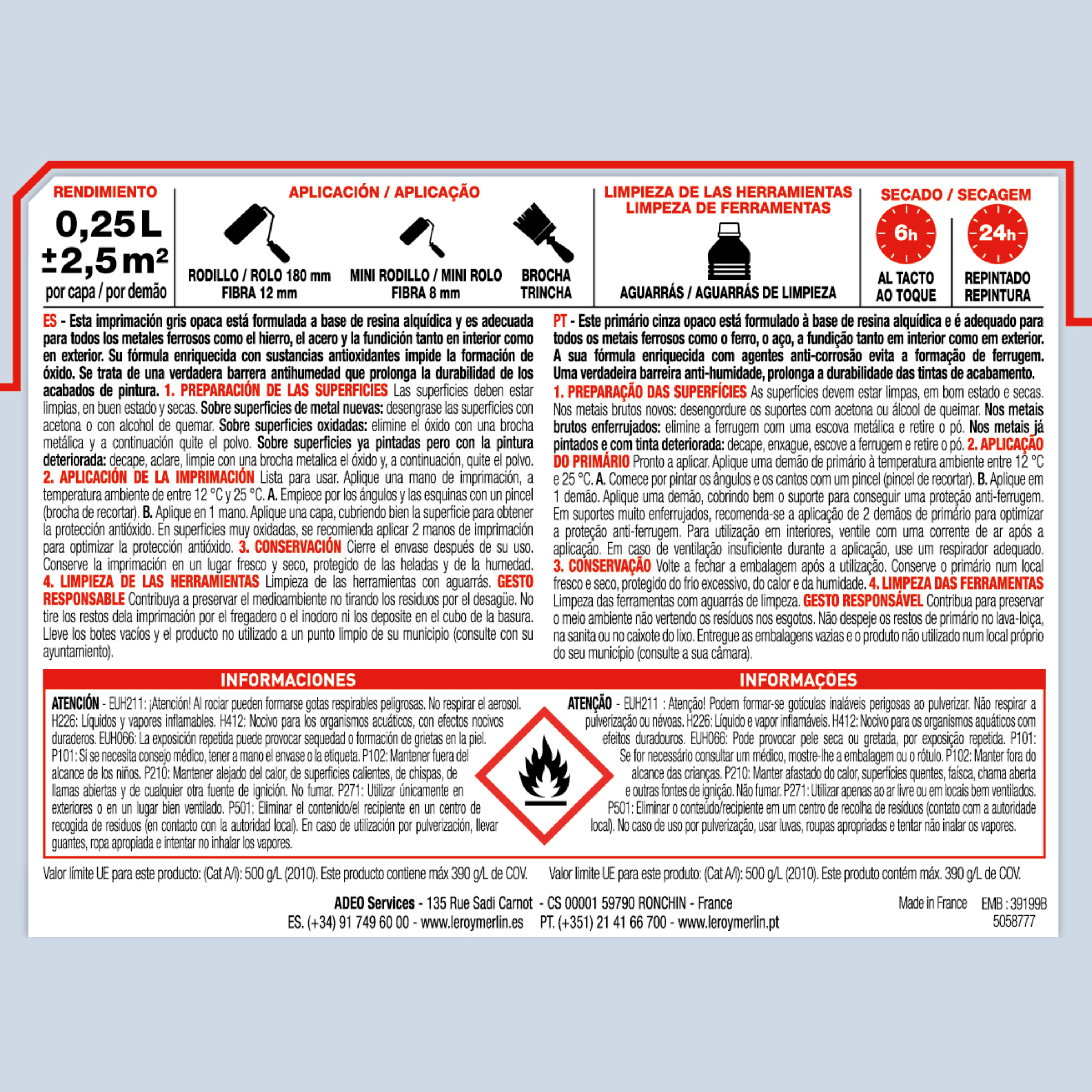Primário para ferro/metal 25 ml Luxens - 3