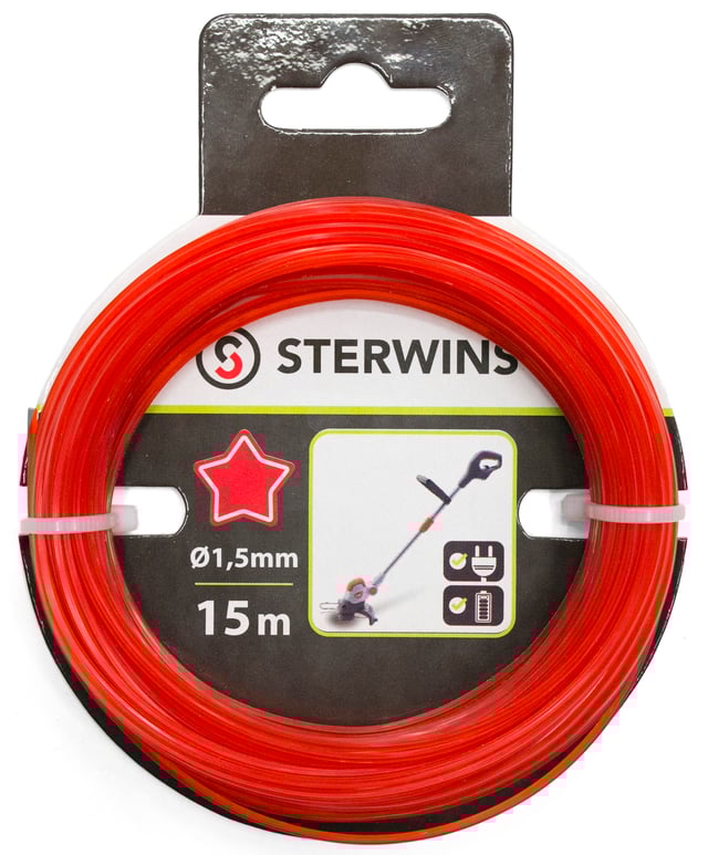Fil nylon STERWINS étoile, Diam. 1.5 mm, L.15 m