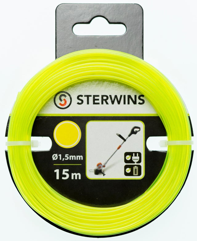Fil nylon STERWINS rond, Diam. 1.5 mm, L.15 m