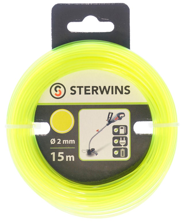 Fil nylon STERWINS rond, Diam. 2 mm, L.15 m