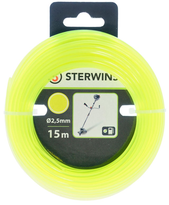 Fil nylon STERWINS rond, Diam. 2.5 mm, L.15 m