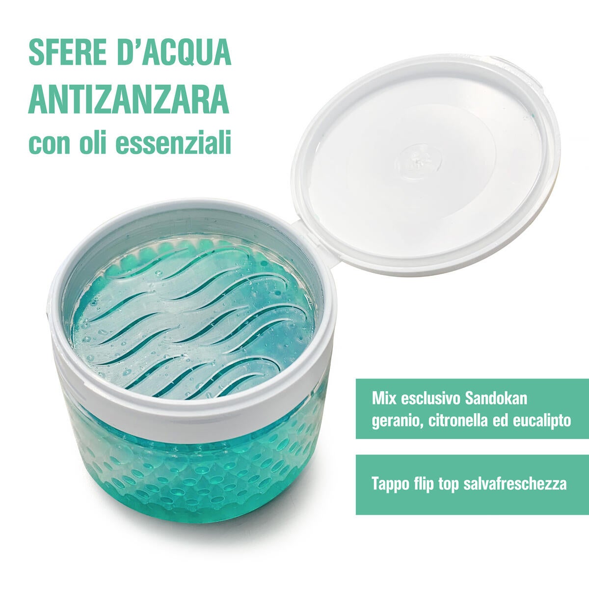 Repellente liquido per zanzare SANDOKAN Sfere d'acqua 250 ml - 3