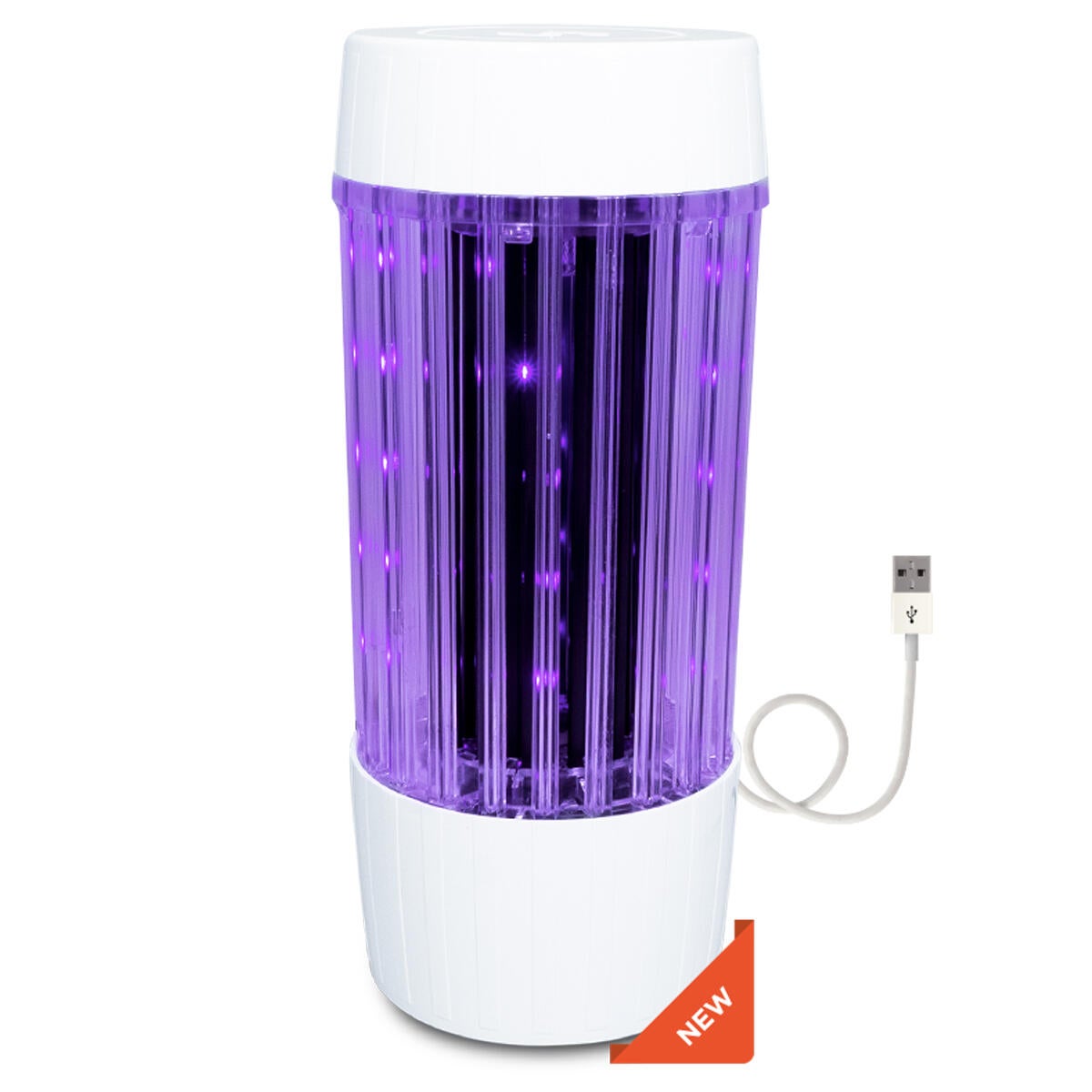 Elettro sterminatore trappola per zanzare SANDOKAN Luce LED ad alta luminosità e basso consumo (1w) W Cub-Zan Italy Usb - 2