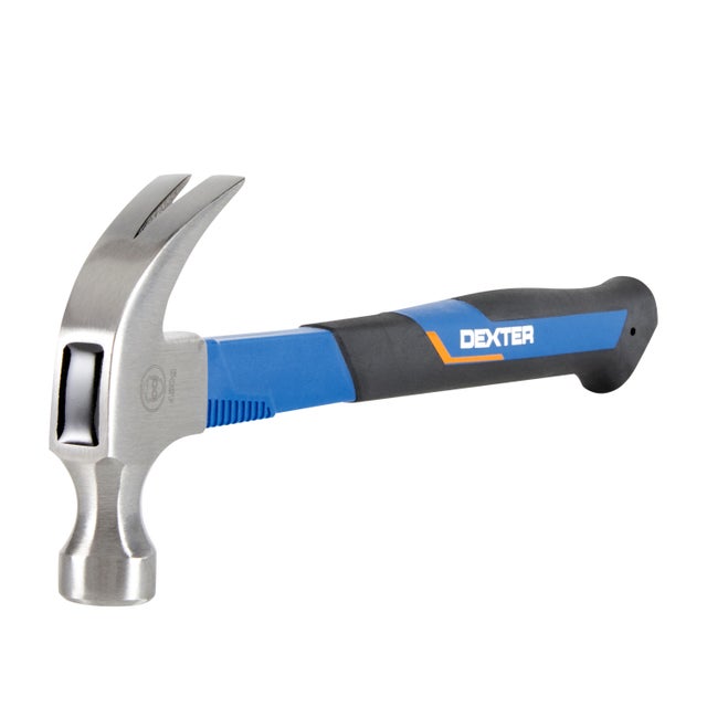 Marteau de charpentier plastique DEXTER, 0.45 kg