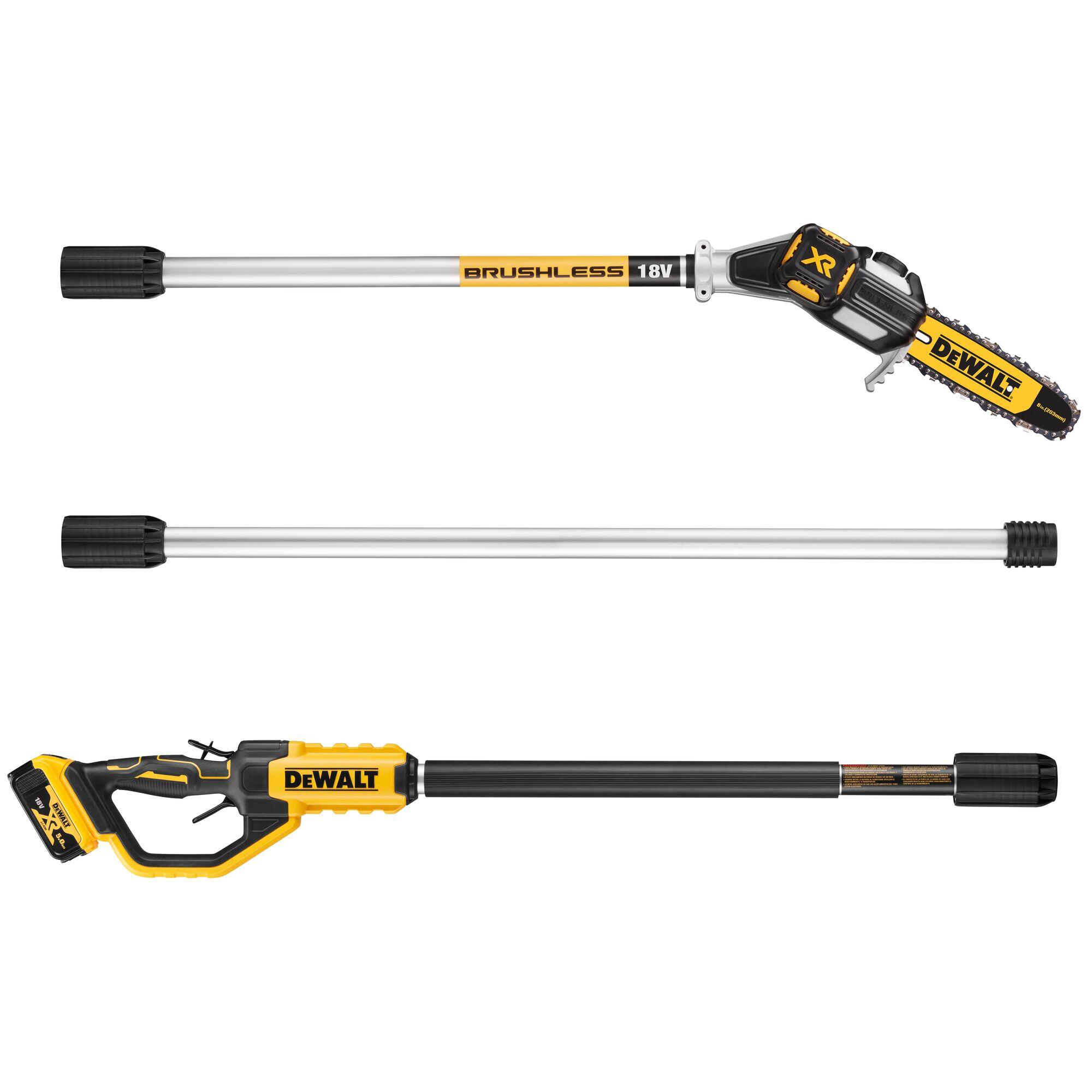 Dewalt Motosierra Pértiga De Batería 18V 5Ah Cm Longitud Espada Verdes , Leroy Merlin