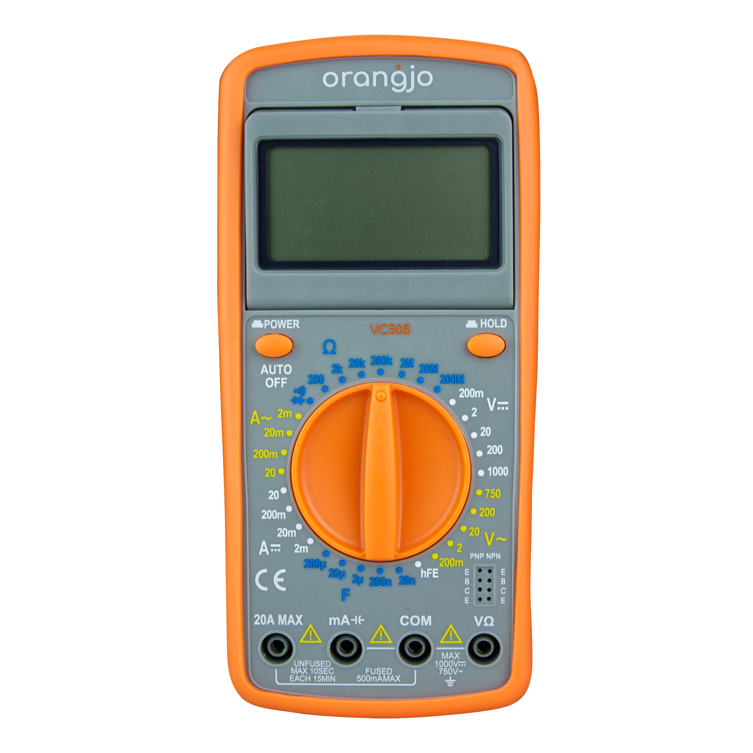 Miernik cyfrowy uniwersalny z Buzzerem Orangjo VC505 Electromalt