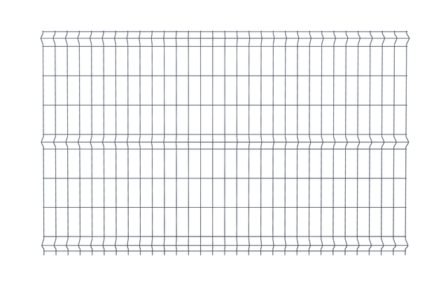 Panel ogrodzeniowy Vera 3D 153x250 cm antracytowy Wiśniowski