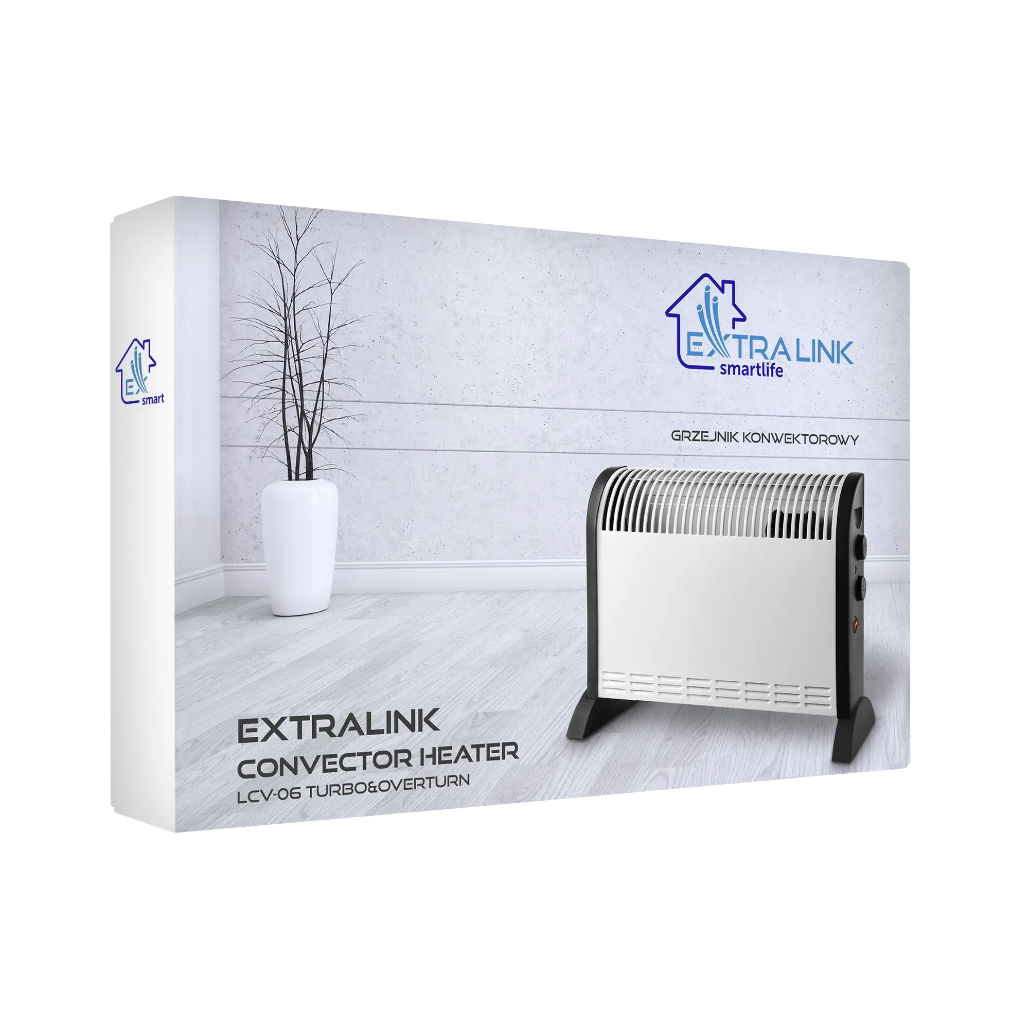 Grzejnik konwektorowy przenośny 2000W EXTRALINK - 8