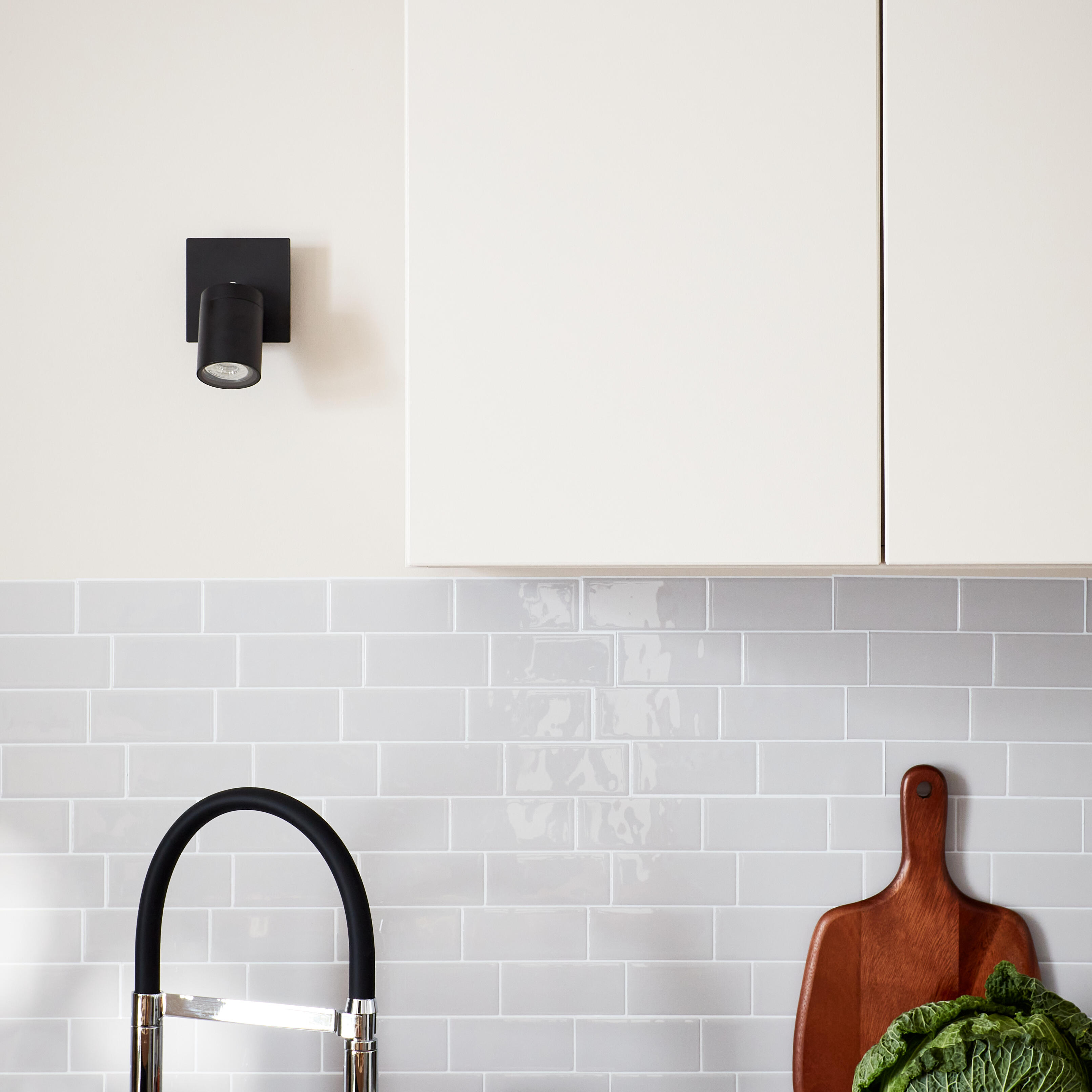 Pegatina mosaico gris / plata SMART TILES Metro Cassandra de 29x29cm - 5