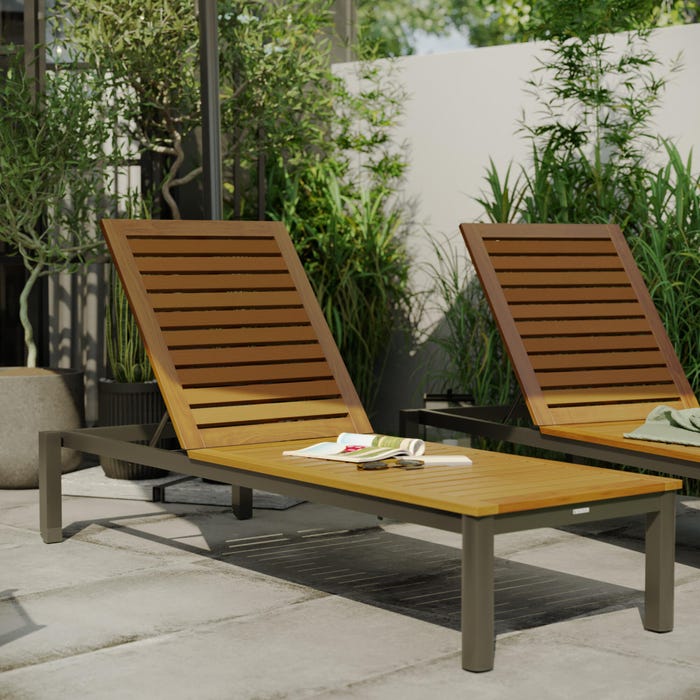 Leżak ogrodowy Oris Naterial