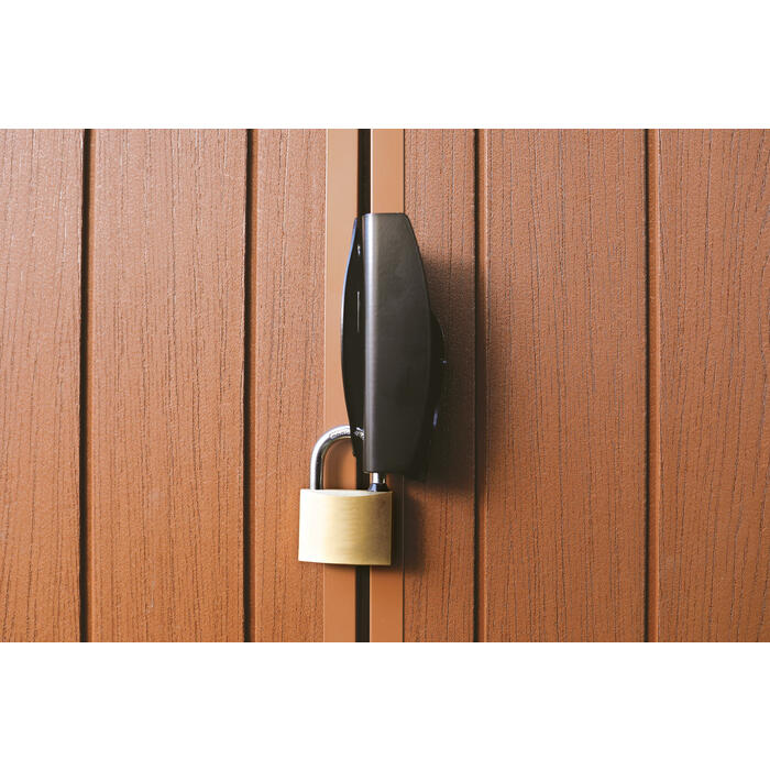 Abri de jardin DARWIN en résine - KETER - imitation bois - 2,2m² - 6