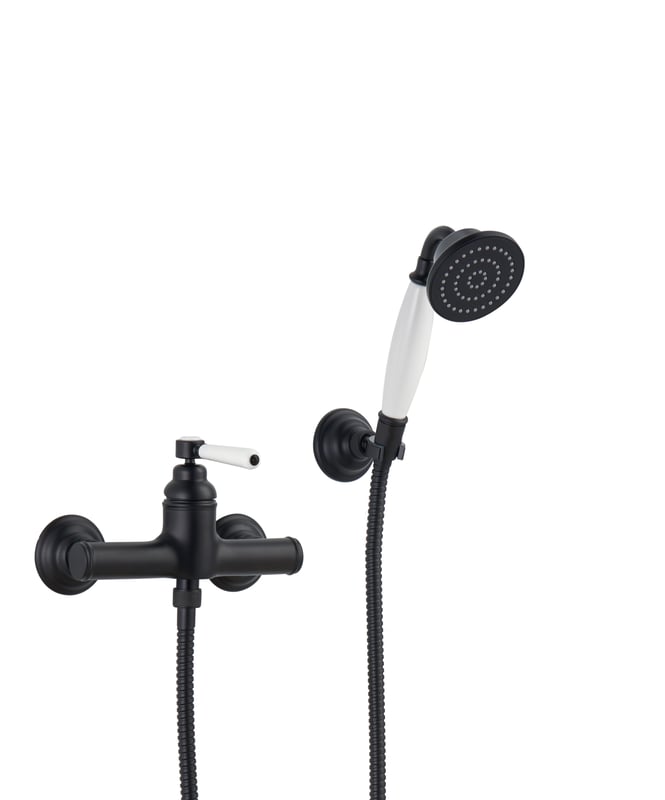 Bateria prysznicowa czarna Charm Sensea