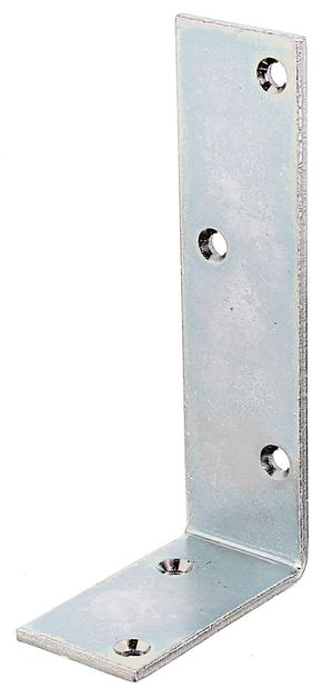 Lot De 10 équerres Acier Galvanisé - 75x50x30mm - Fabrication Française - Fixation