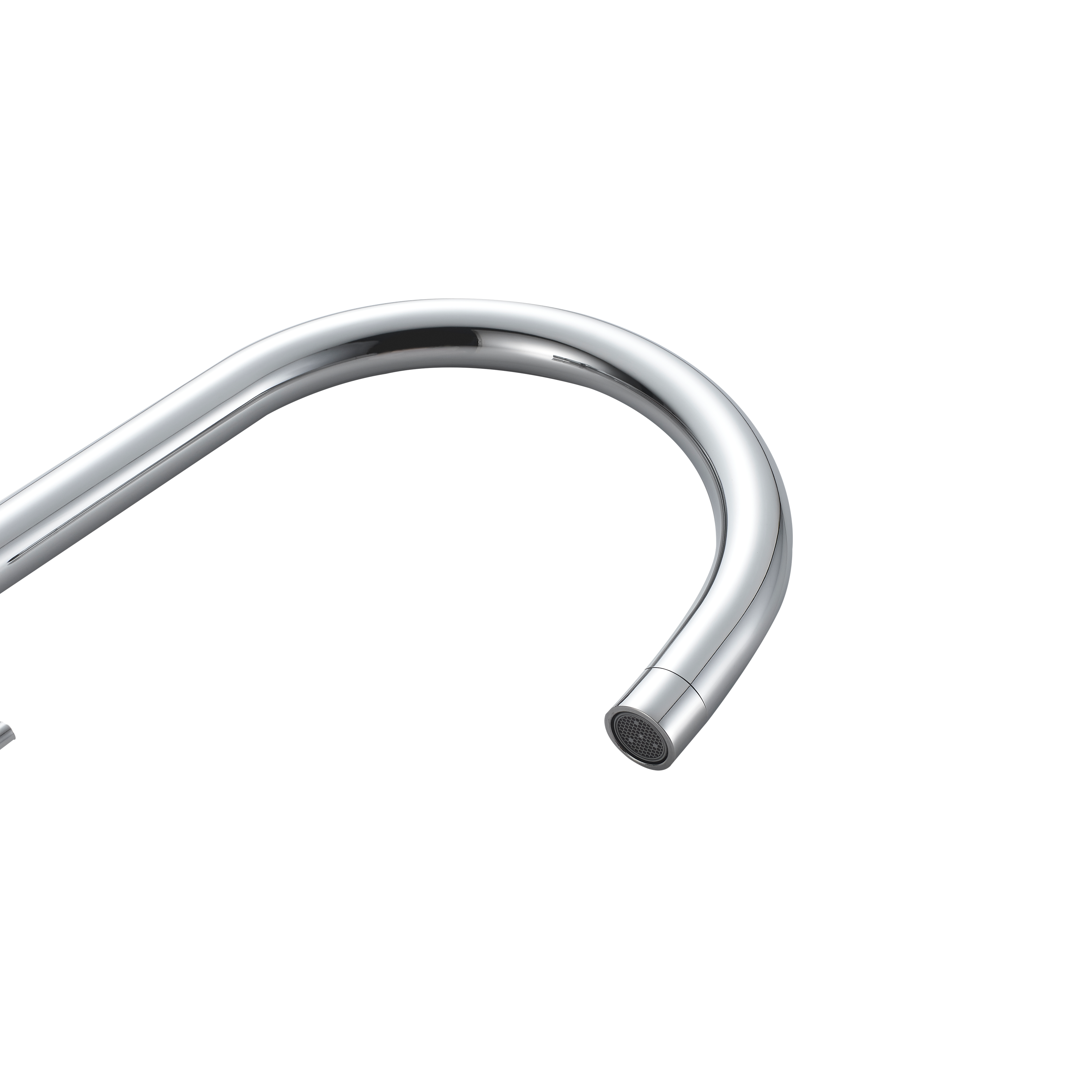 Rubinetto da cucina fisso a collo di cigno Loa 2.0 cromo lucido DELINIA - 10