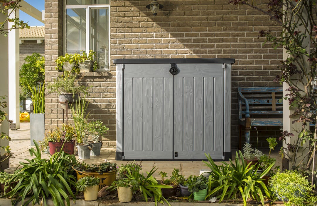 Coffre de jardin SIO ACE en résine - KETER - gris - 1200 litres - 2