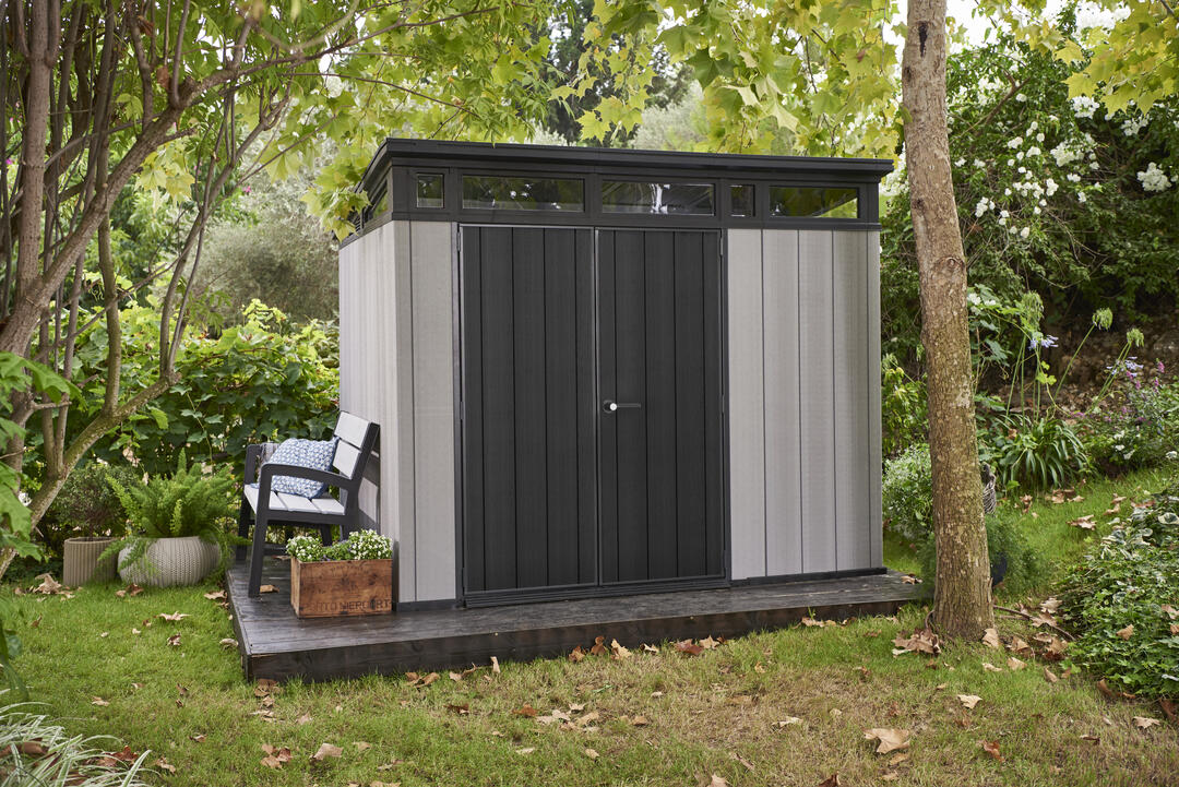 Abri de jardin polypropylène KETER Artisan 97 Ep.20 mm, 6 m² - 2