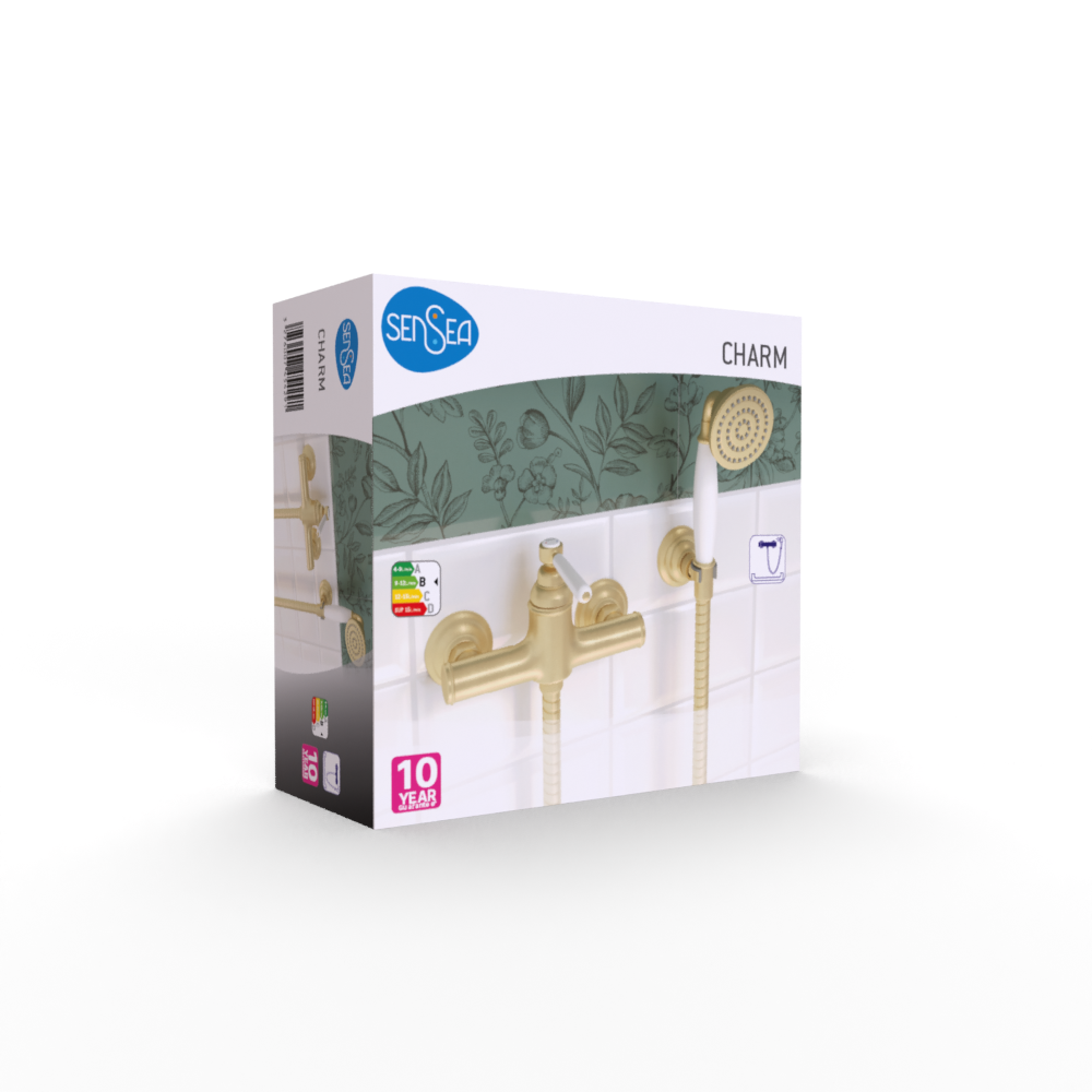 Grifo de ducha monomando SENSEA Charm oro mate Latón - 14