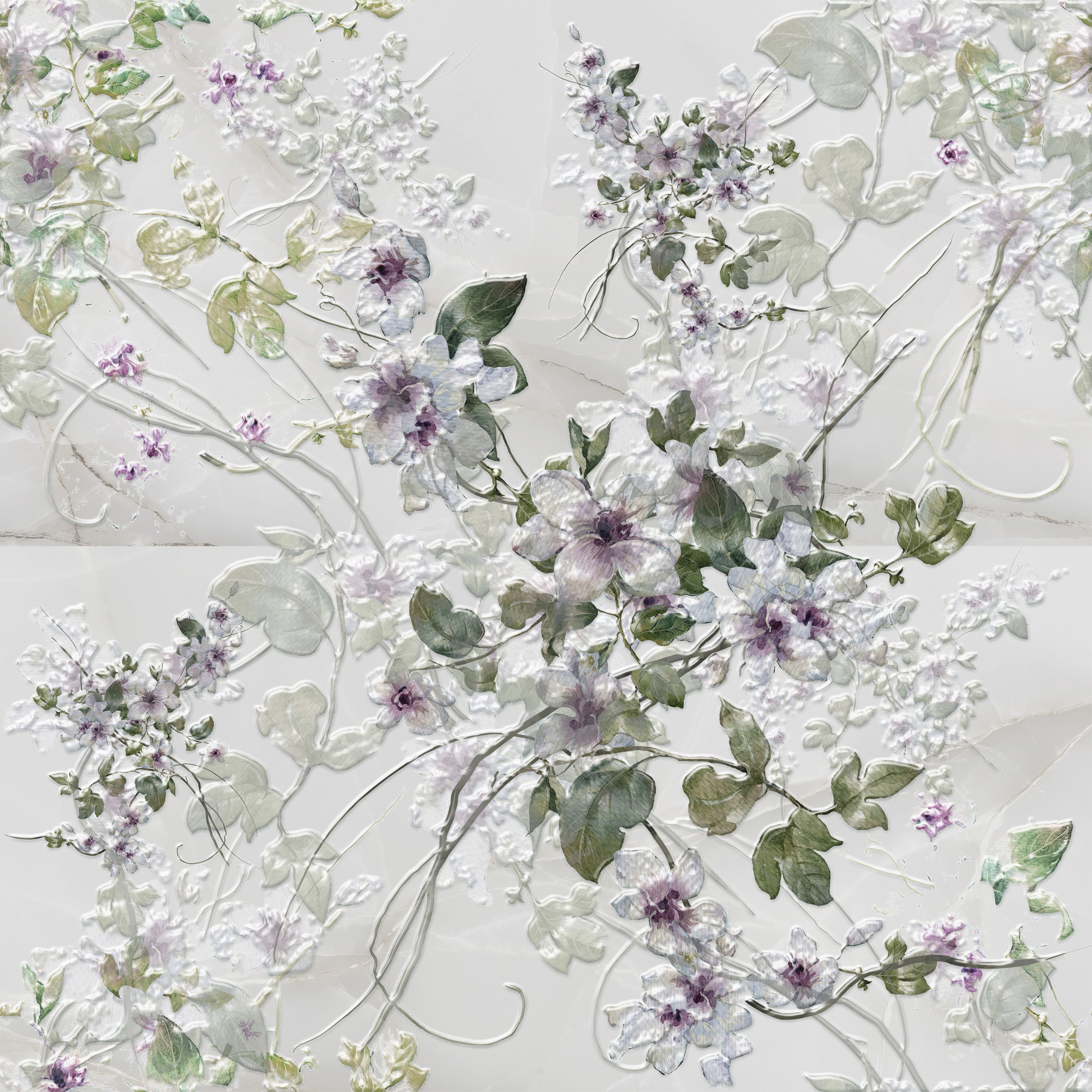 Zdjęcia - Obraz Ceramika Color  Eurydyka 2 elementy 60x60  Wielokolorowy 