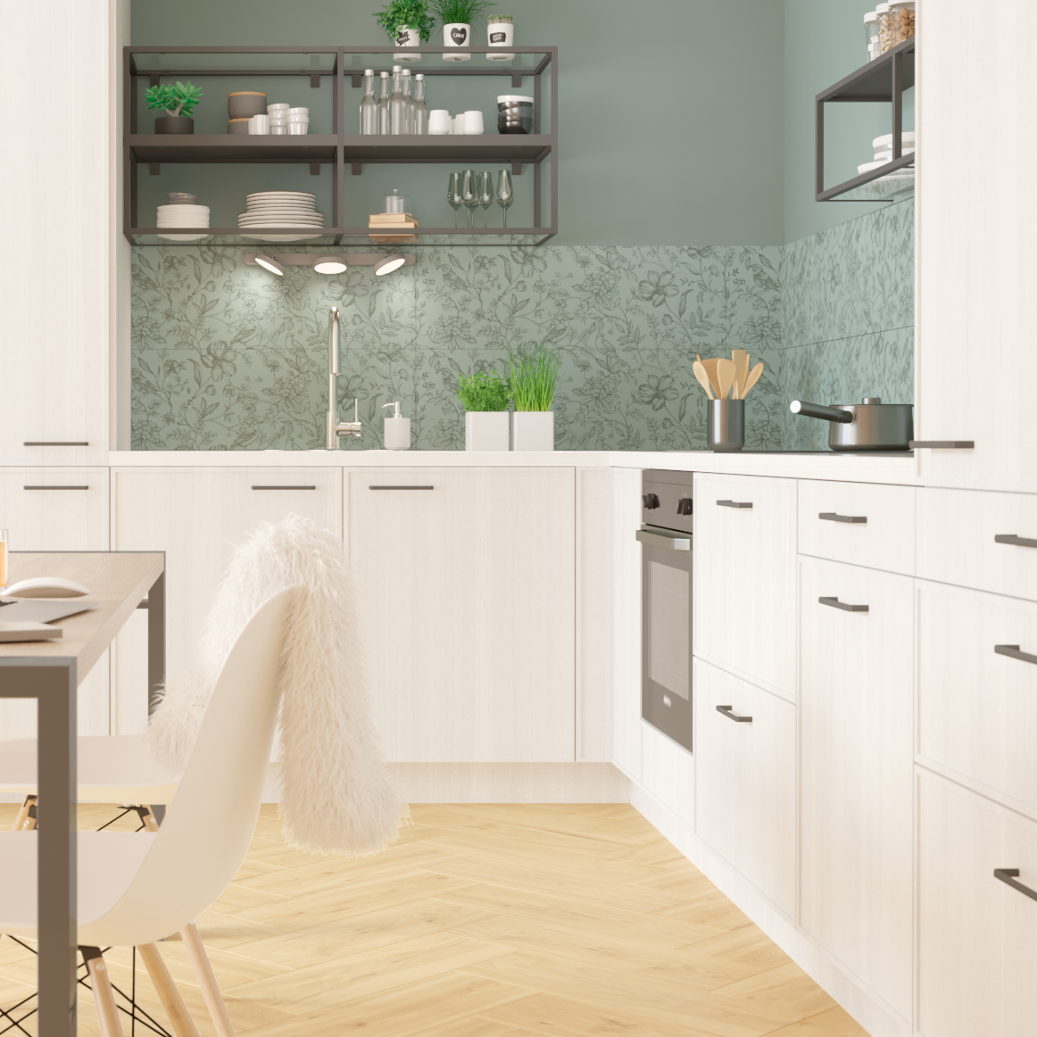 Piastrella da pavimento e rivestimento interno in gres porcellanato 20 x 60 cm rettificato smaltato beige miele opaco Wakefield R9 traffico intenso (pei 4/5) Sp. 7.4 mm 1.32 mq - 5