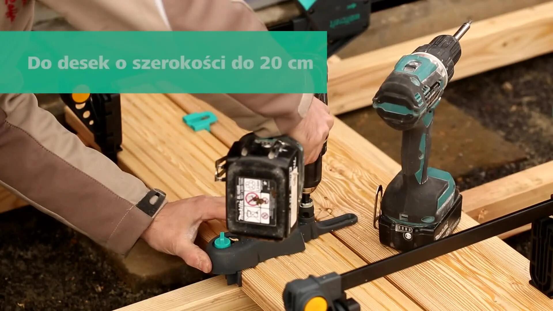 Ścisk automatyczny do desek podłogowych 450 mm 6985000 Wolfcraft - 2