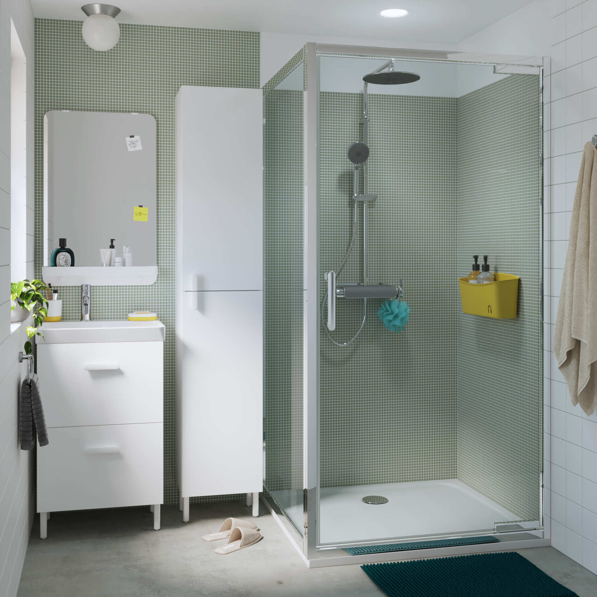 Porte De Douche Pivotante En 6mm Transparent Hauteur 185-195 Cm - Ouverture 180