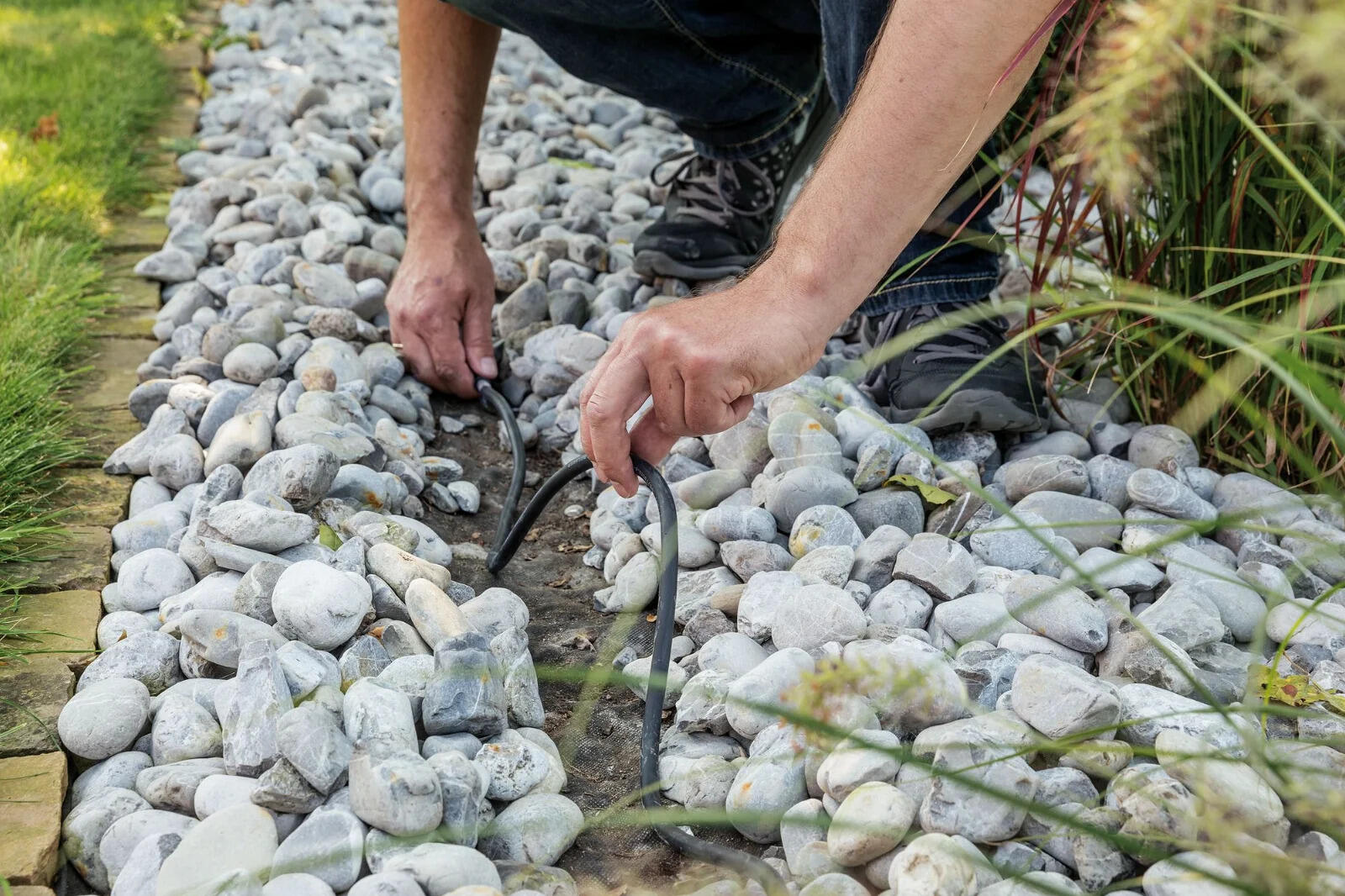 Kit 3 spots extérieurs à piquer Plug&Shine IP65 3000K métal noir PAULMANN - 4