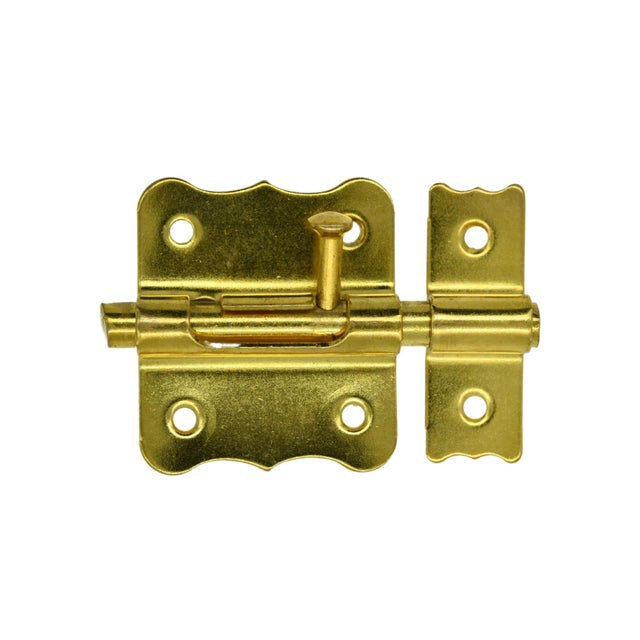 Catenaccio da avvitare in ferro L 50 x H 2 mm