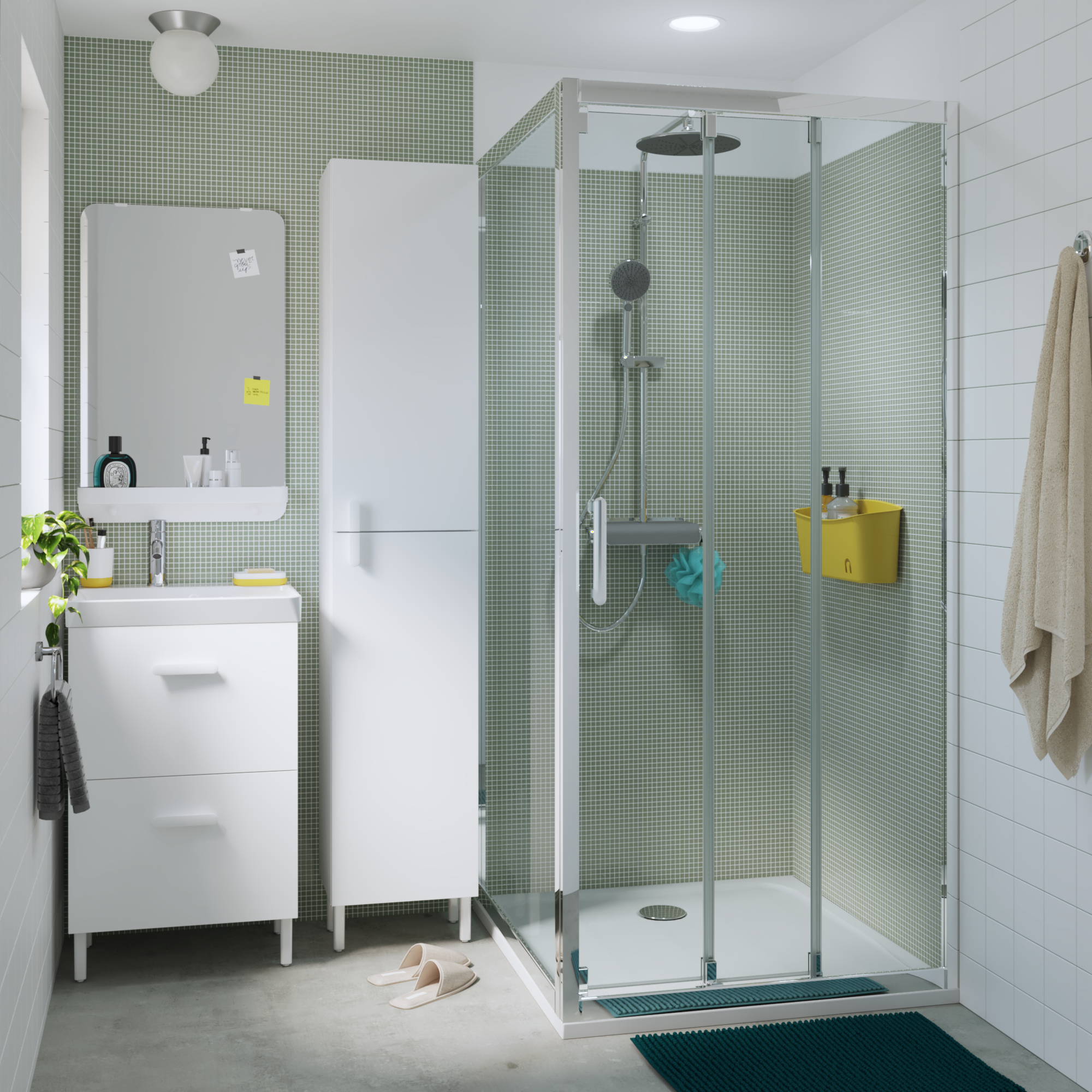 Ścianka boczna Easy 90 X 190 Sensea - 12