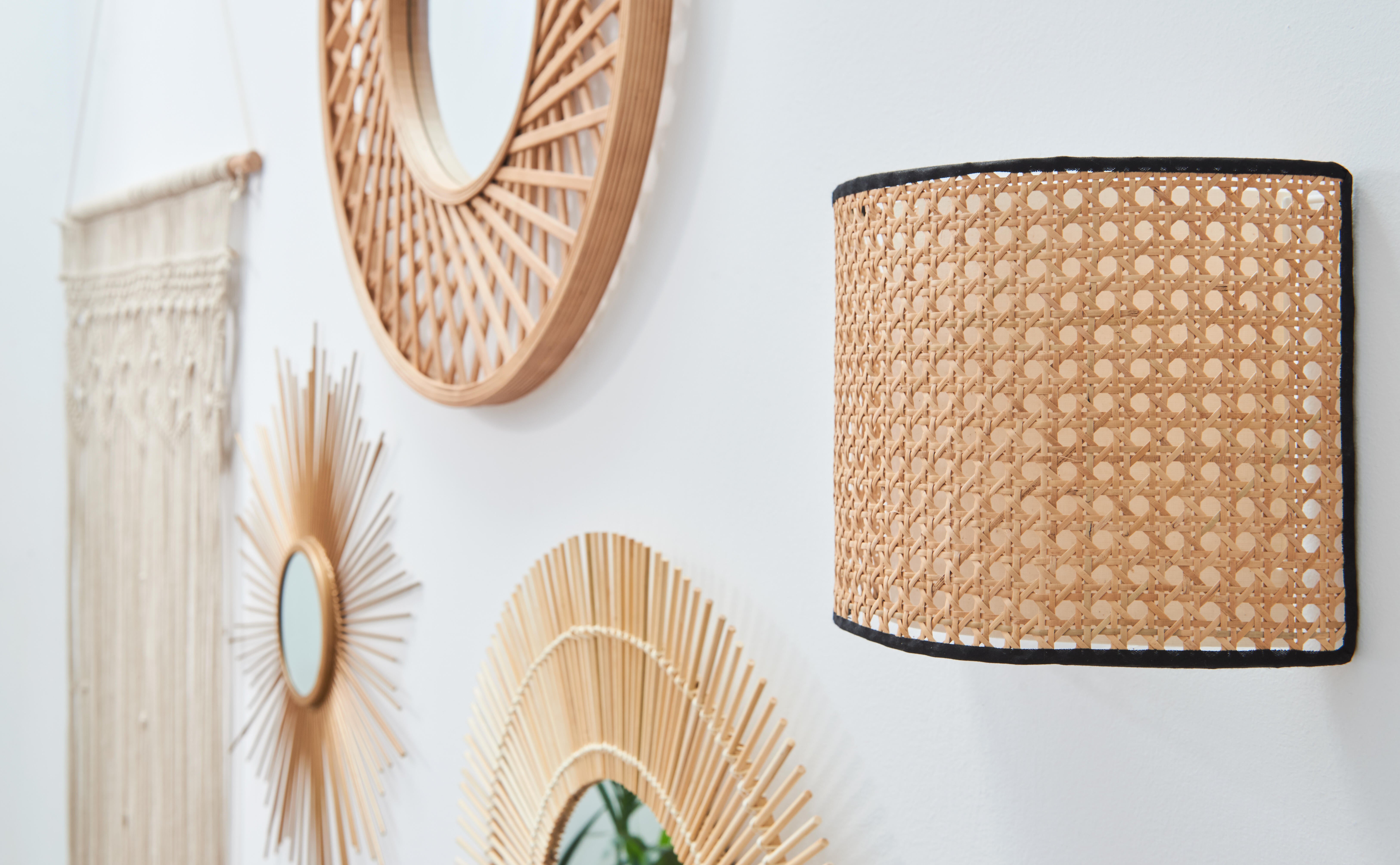 Candeeiro de parede E27 12x25 cm 1 luz castanho - 10