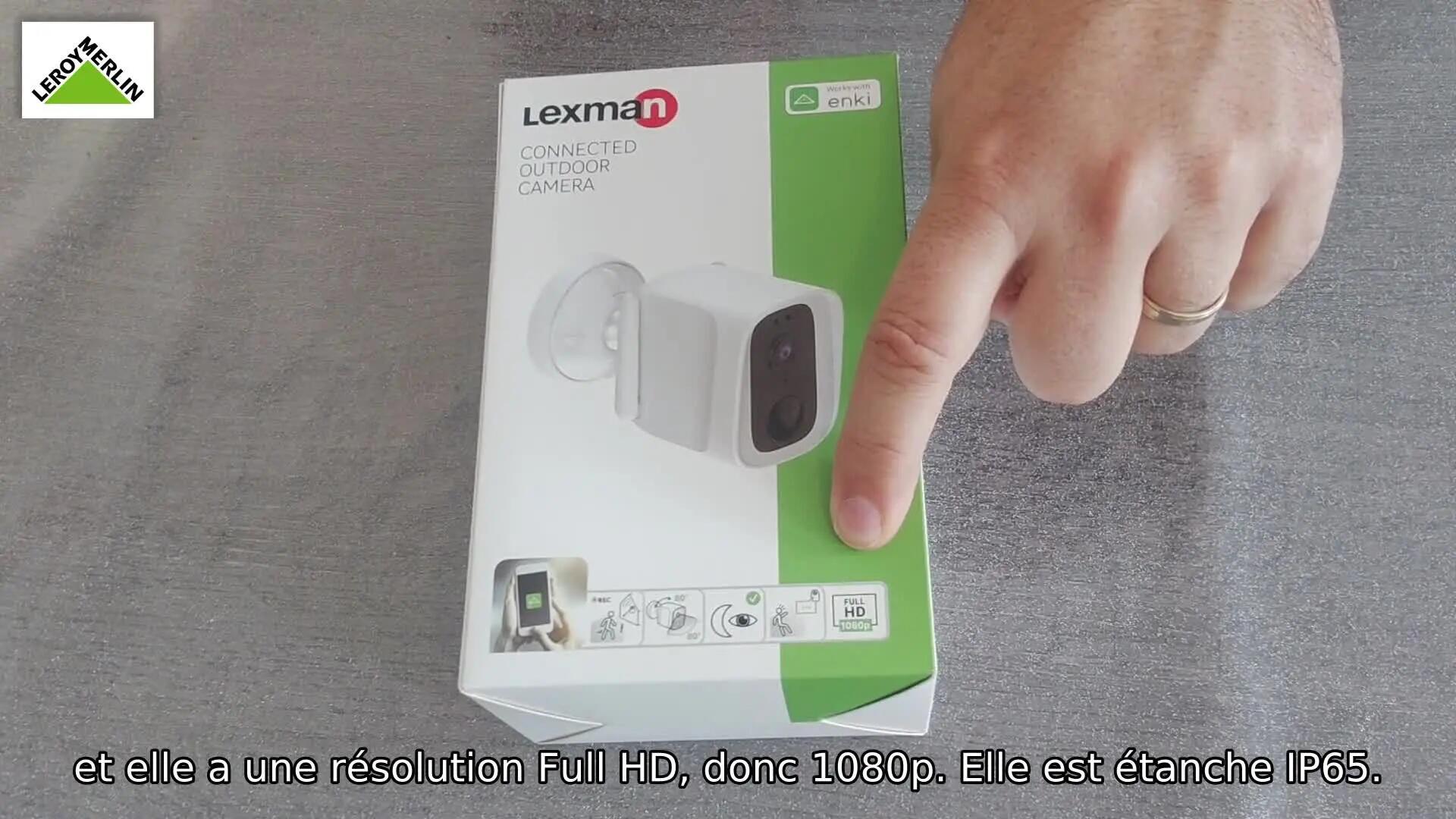 Caméra de surveillance extérieure filaire connectée USB A, LEXMAN - 11