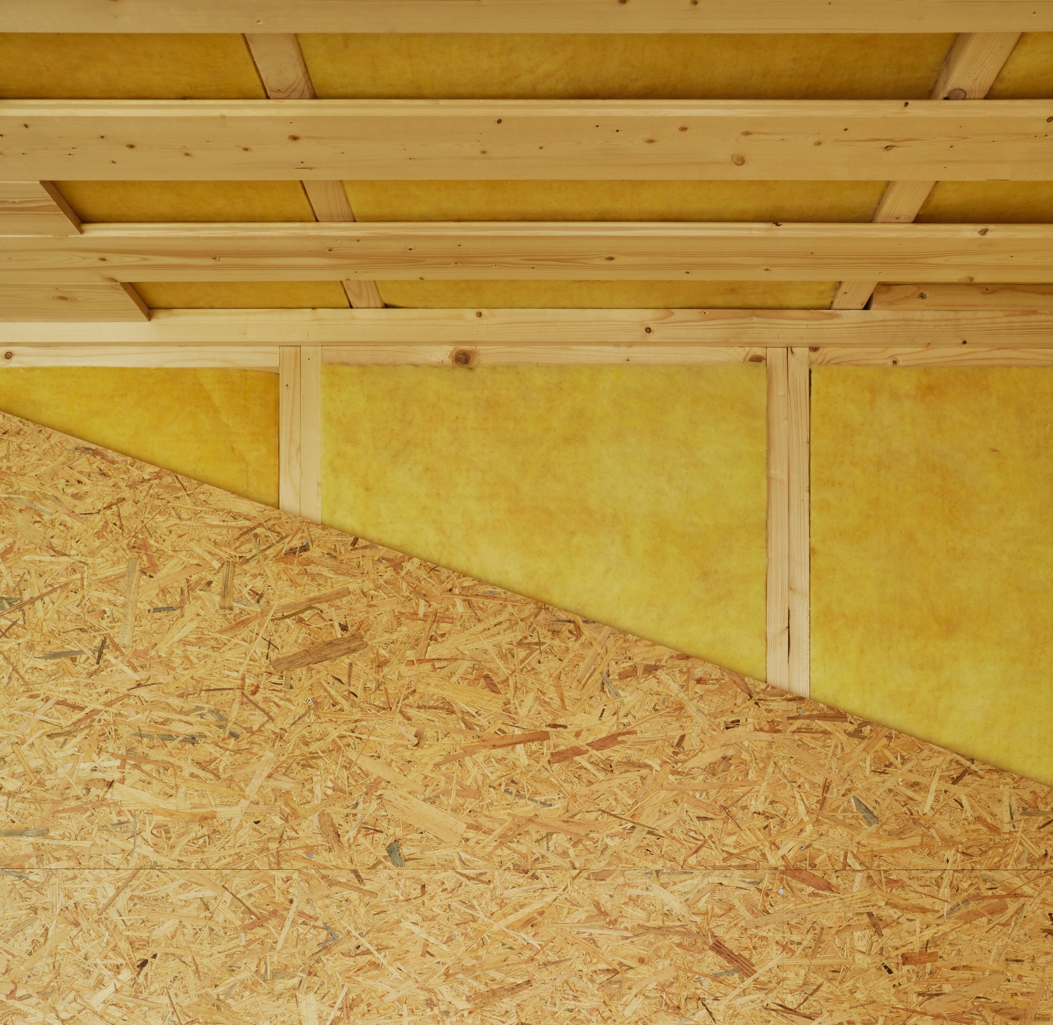 Caseta de madera Eco Lodge 15m2 de 480x250x365 cm y 18.14 m2 con 90 mm espesor y doble puerta abatible DECOR ET JARDIN - 4