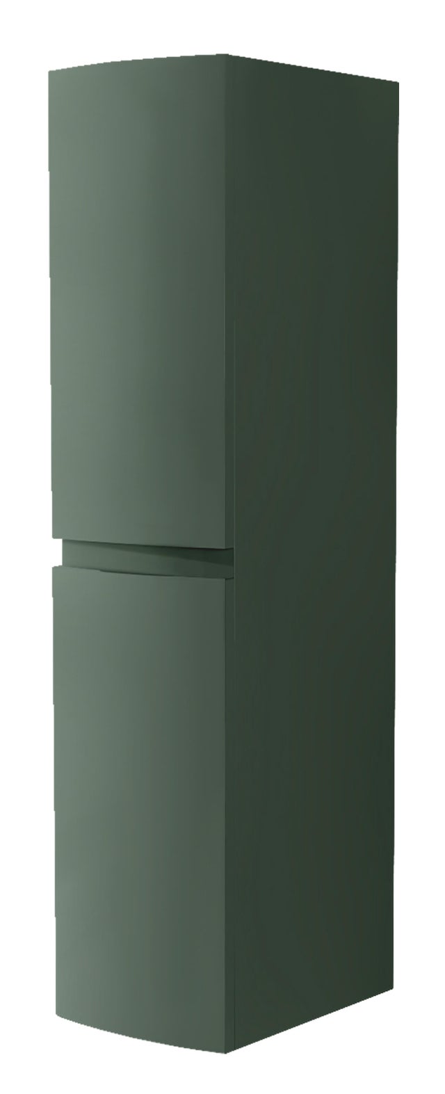 Colonna per mobile bagno Vague BADEN HAUS 2 ante P 38 x L 30 x H 130 cm verde opaco