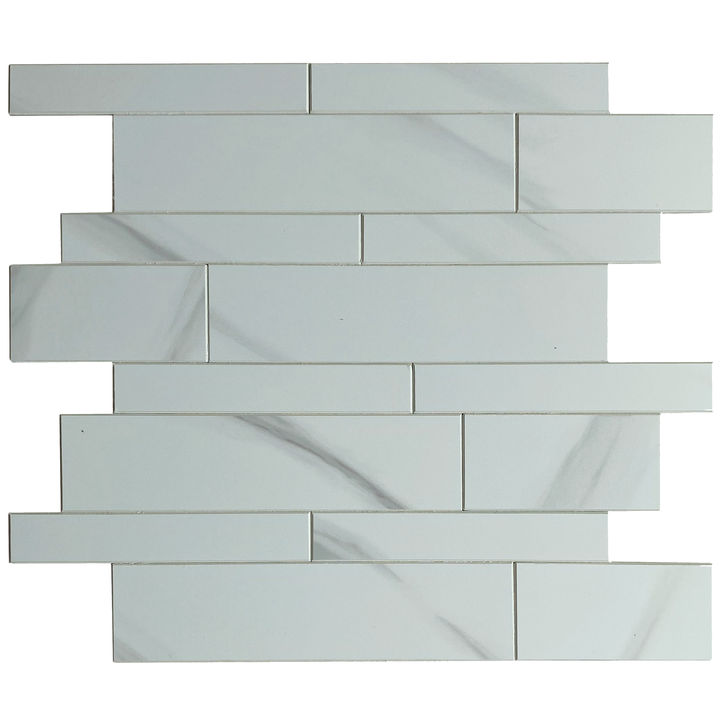 Panele ścienne Deko samoprzylepne PCV White Marble 30x35 cm grubość 4 mm