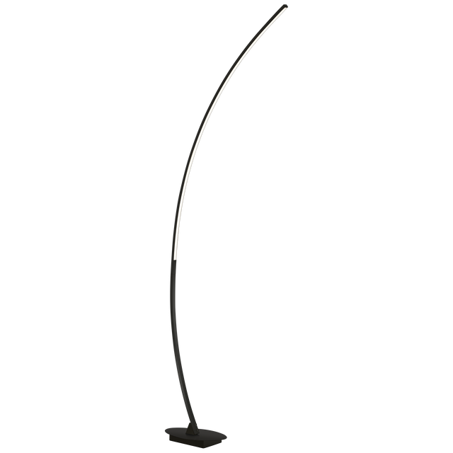 Lampa podłogowa Solo czarna 1200 lm LED Trio Lighting Inter