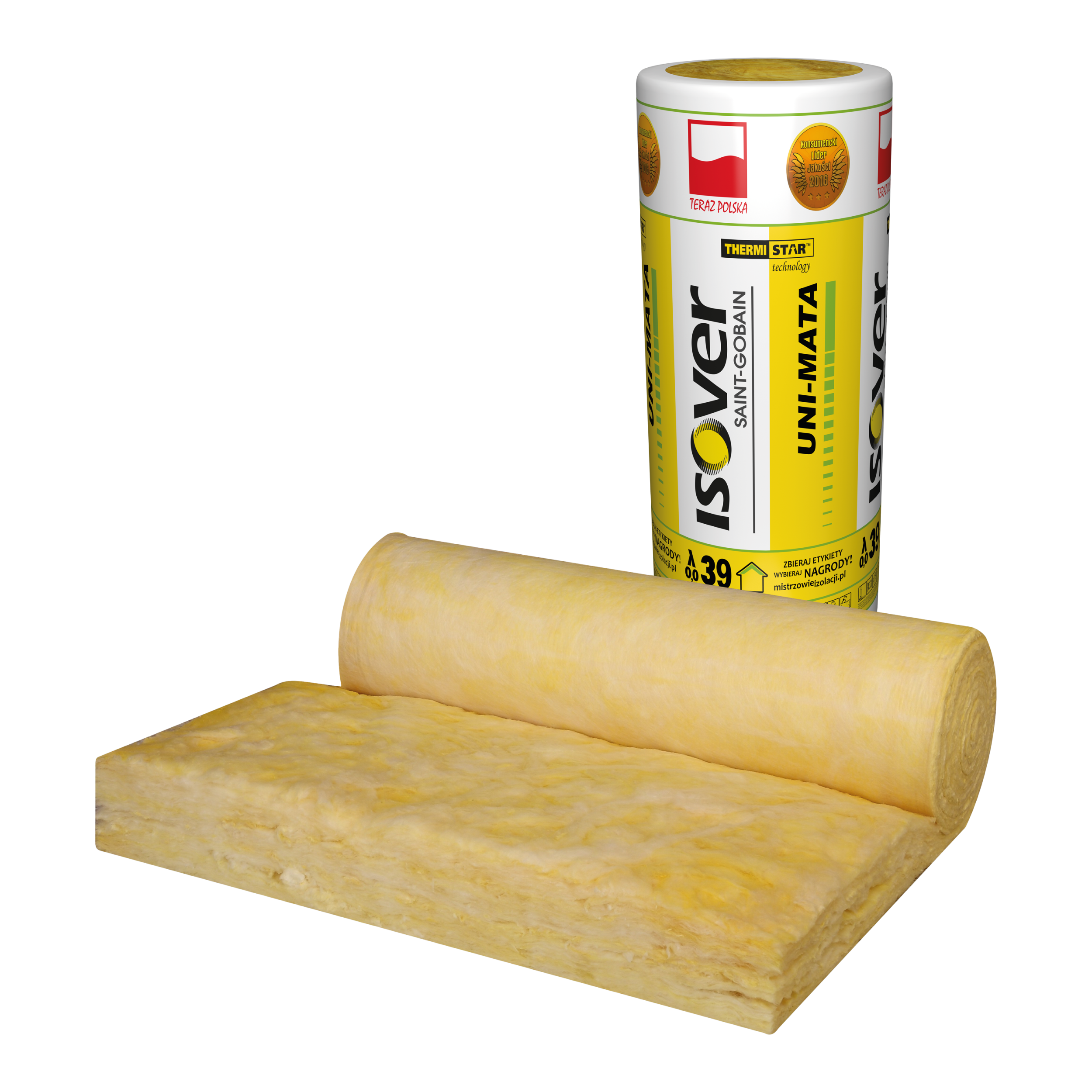 Wełna mineralna Unimata 039 150 mm 6.9 m2 Isover