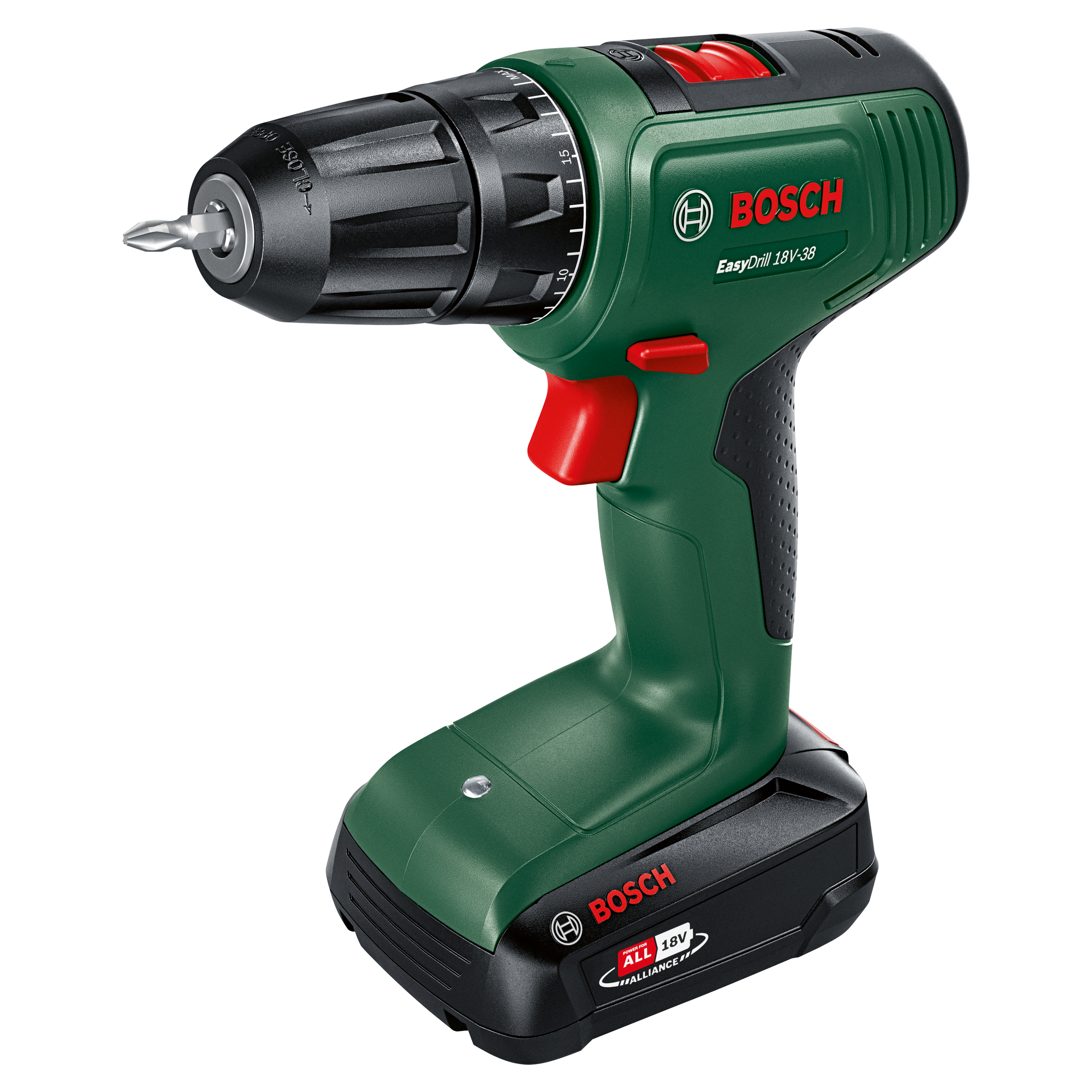 Wiertarko-wkrętarka 18 V 38 Nm EasyDrill 2Ah BOSCH
