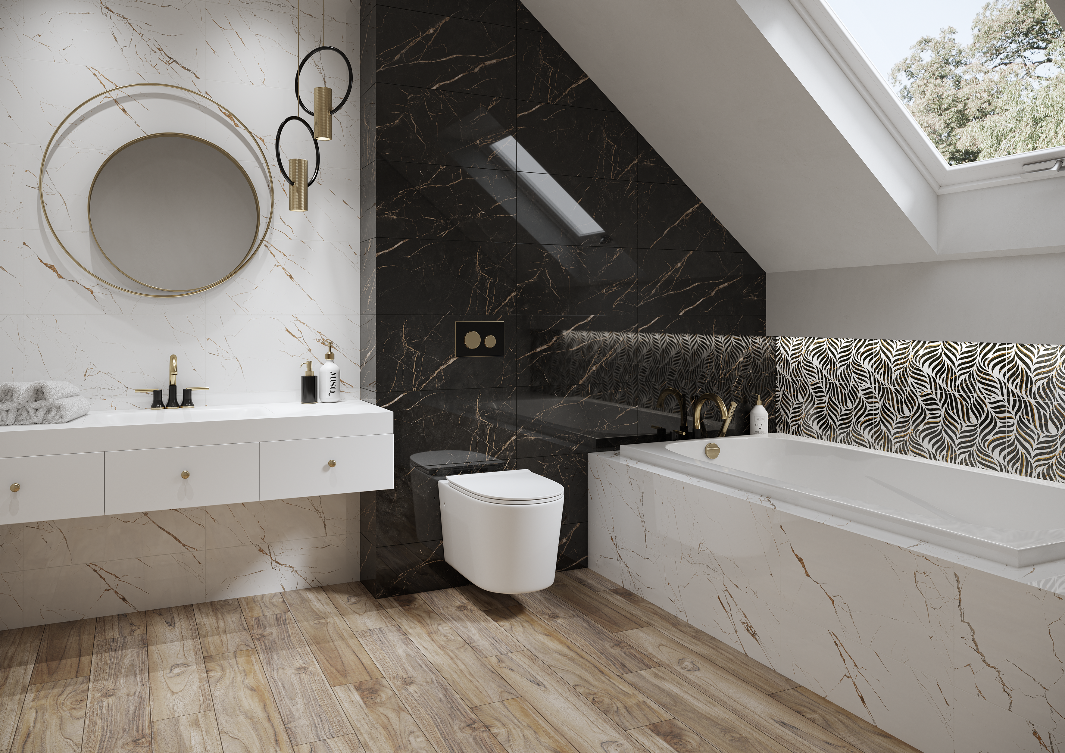 Glazura Alphaville Nero 30x60 Ceramika Paradyż - 4