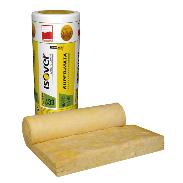 Wełna mineralna Super Mata 100 mm Isover