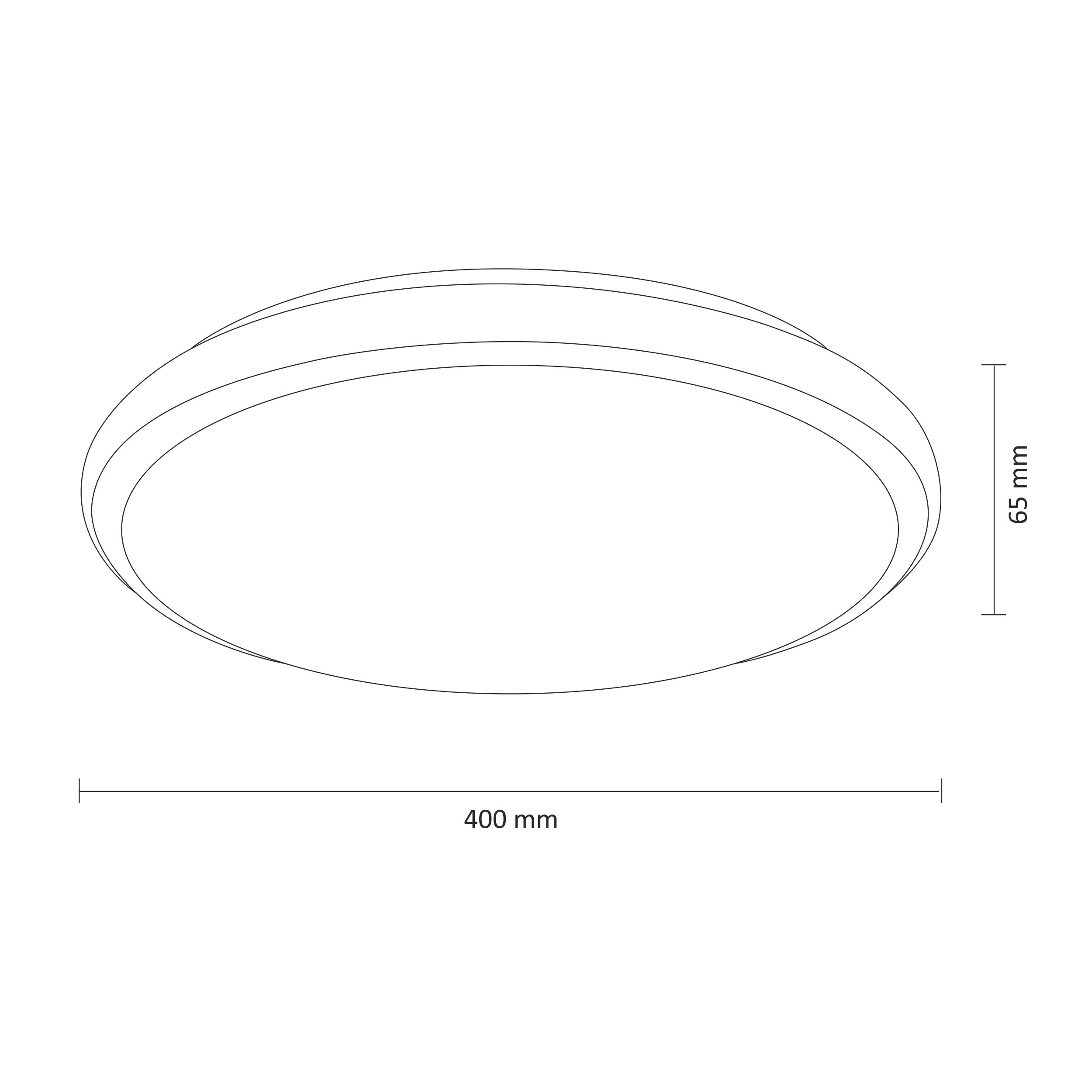 Plafon Irina z pilotem 40 cm biały 5200 lm LED Polux