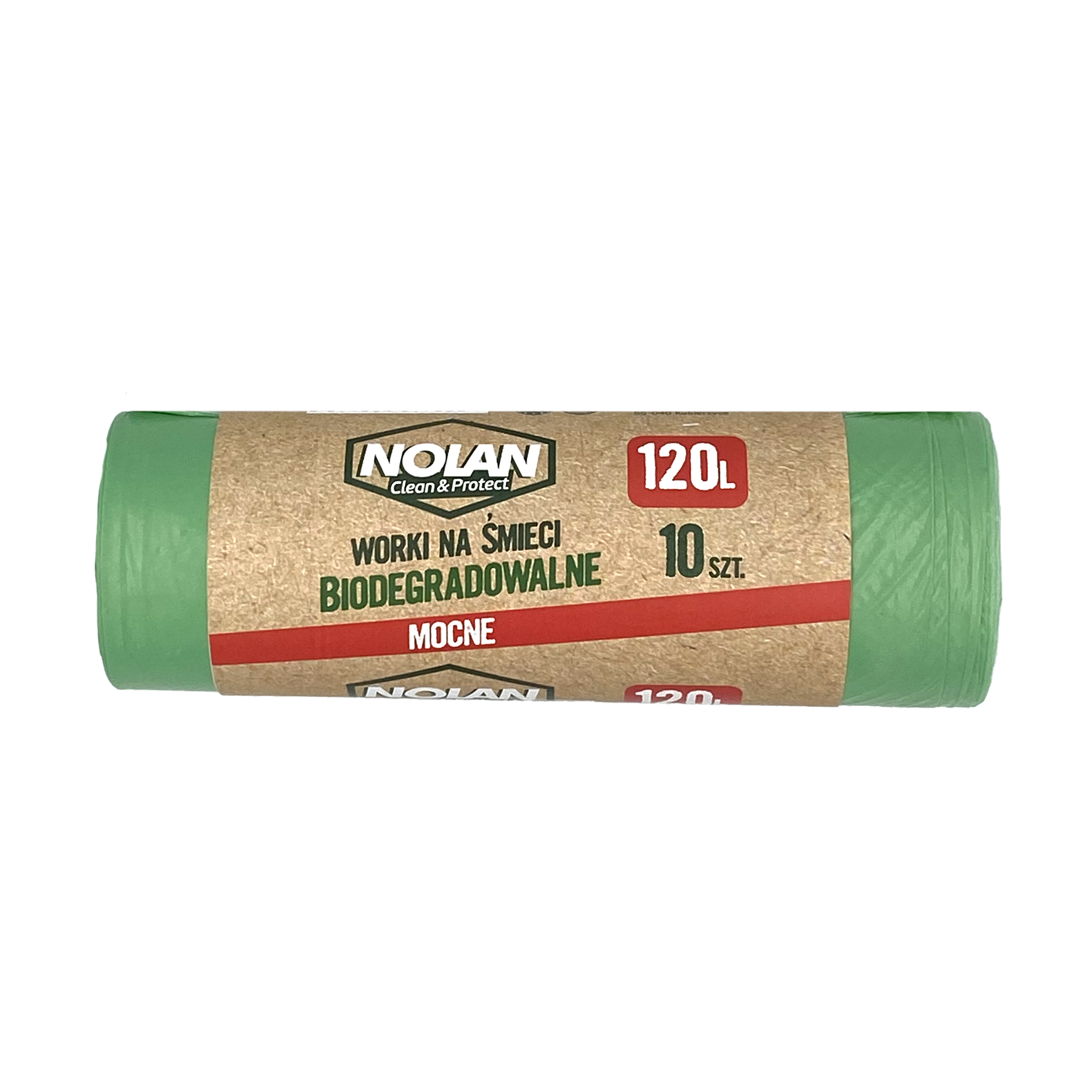 Worki na śmieci biodegradowalne 120 l 10 szt. NOLAN