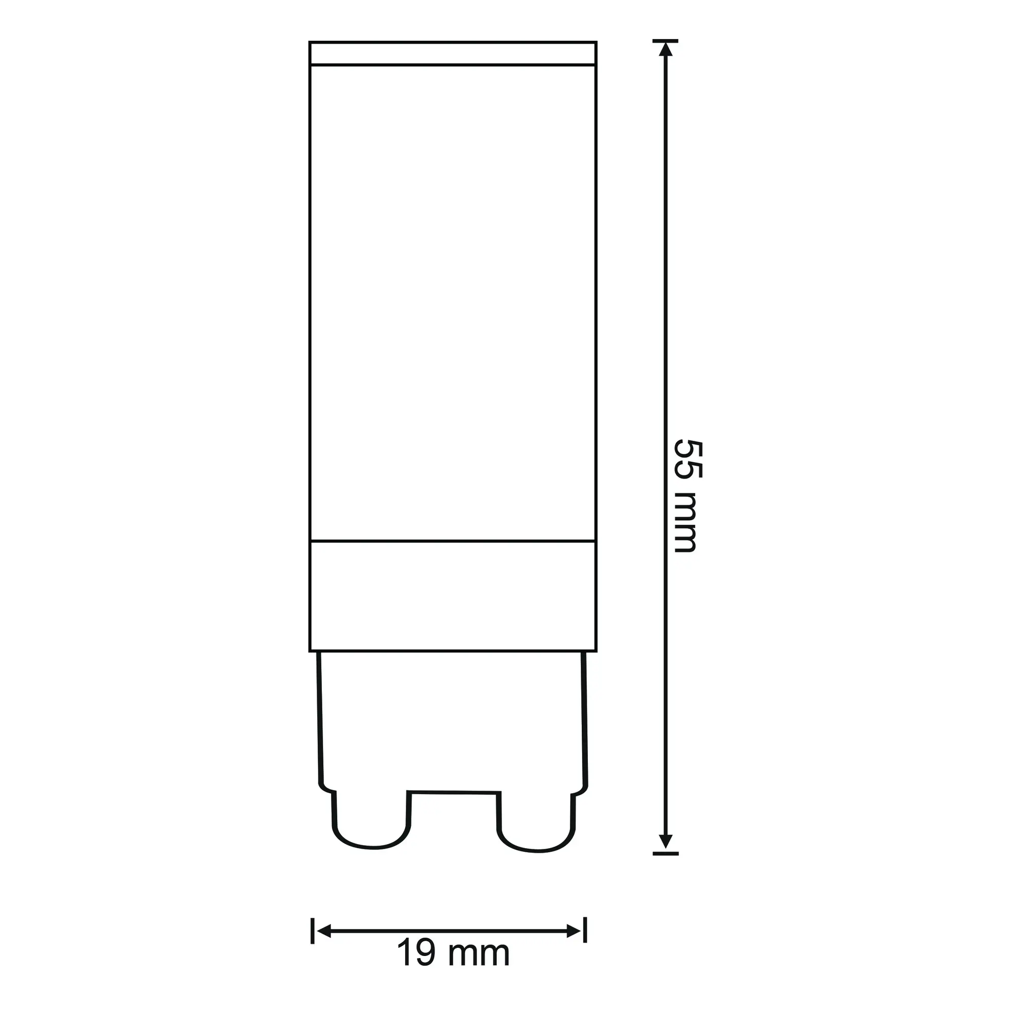 Żarówka LED G9 (230 V) 4 W 470 lm Zimna biel SMD Polux - 2