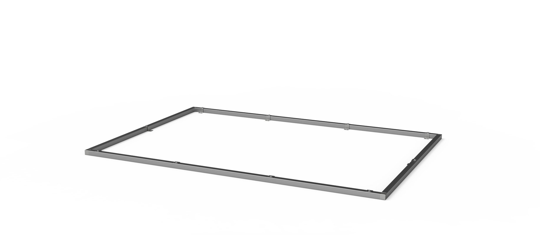 Rama podłogowa do domku narzędziowego Europa3 222x150 cm aluminiowa Biohort