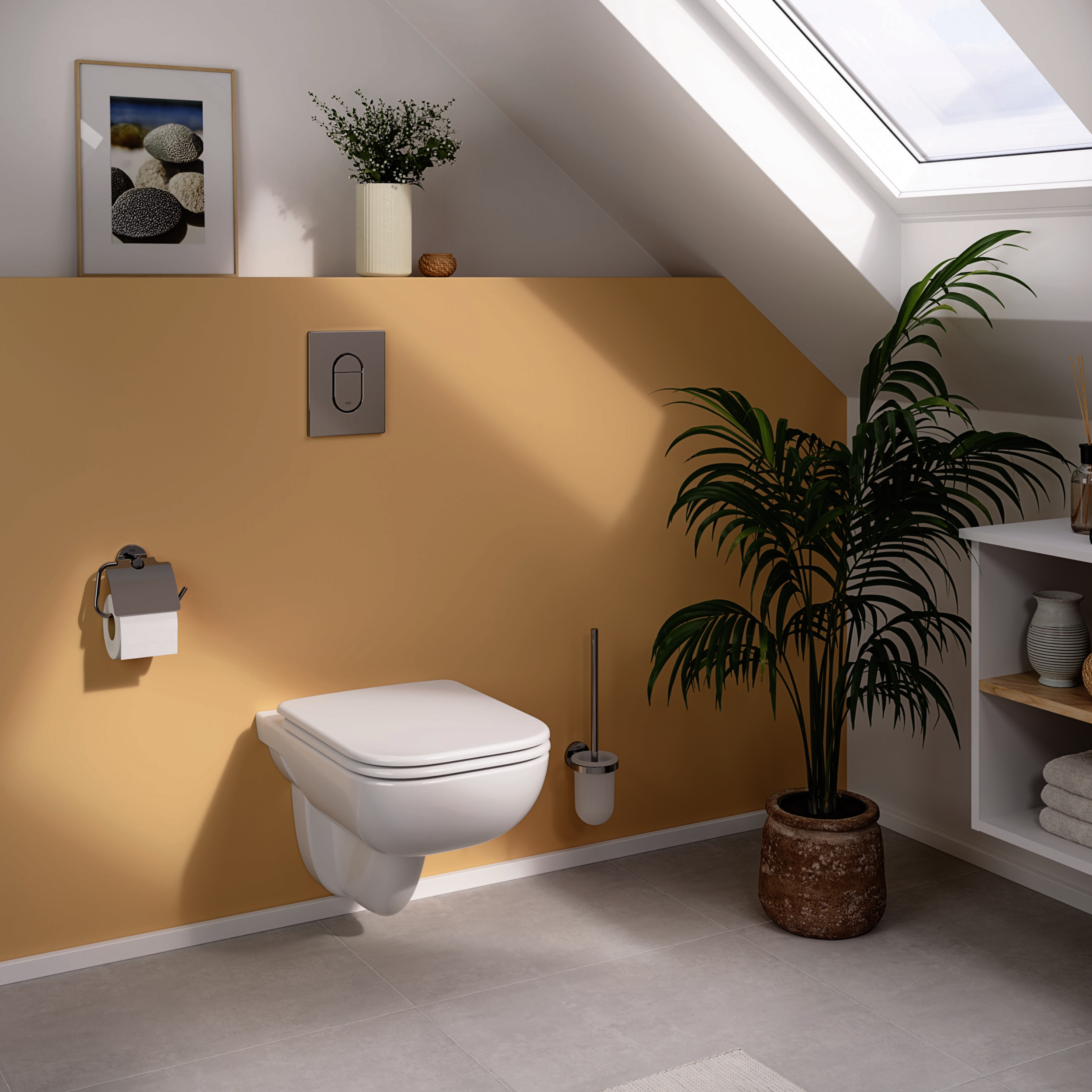 Przycisk spłukujący do stelaża Arena Chrom Grohe - 4