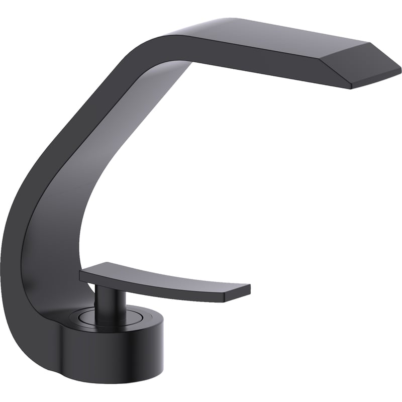 Bateria umywalkowa czarna Moon Valvex