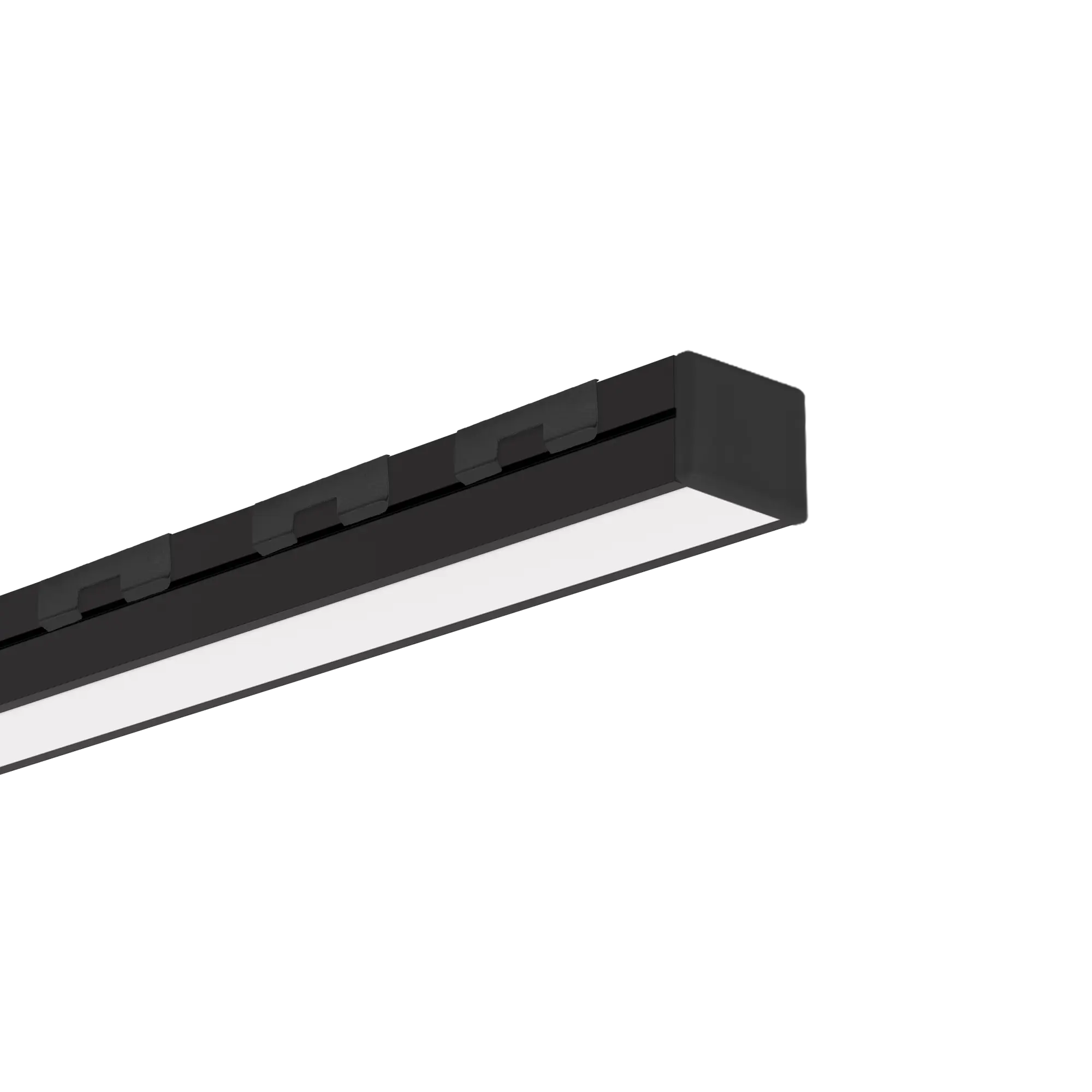 Profil aluminiowy do taśmy LED dł. 2 m czarny Kluś