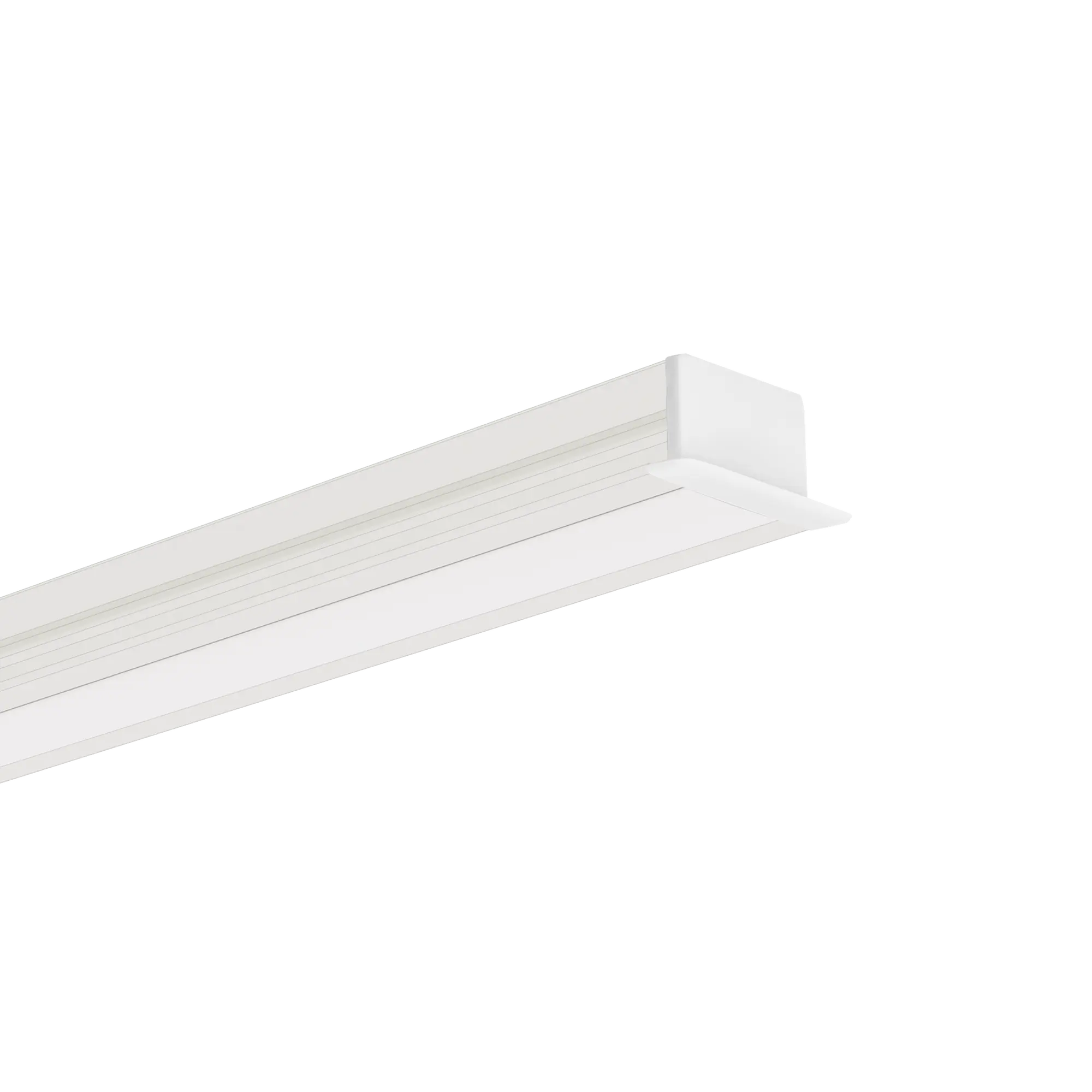 Profil aluminiowy do taśm LED biały 2 m Kluś