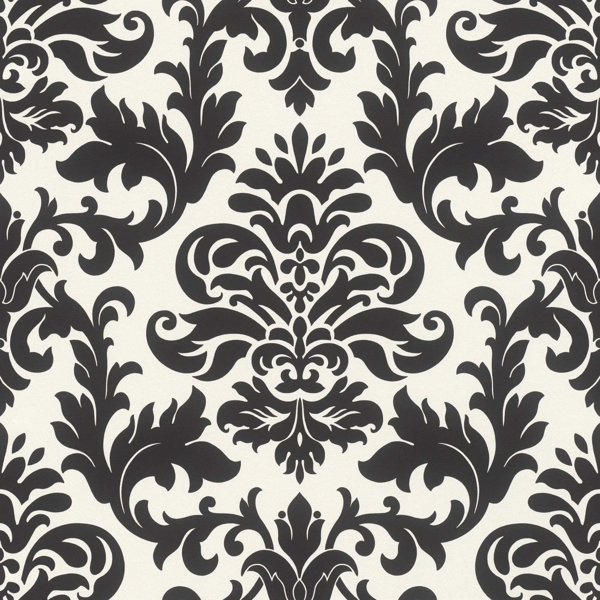 Tapeta Barok 278507 biało-czarna papierowa - 5