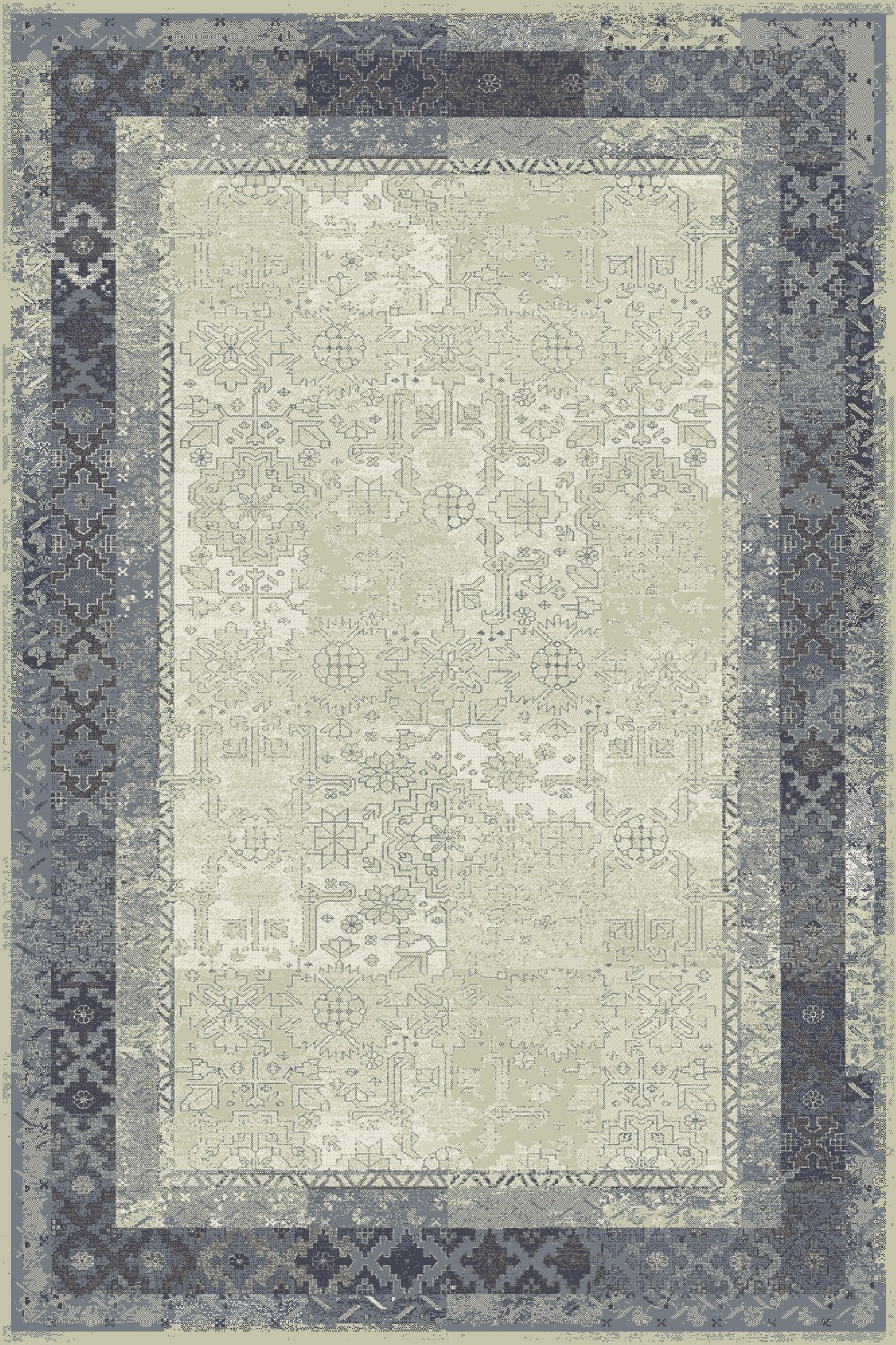 Dywan wełniany Moon Pamuk Silver 80 x 150 cm