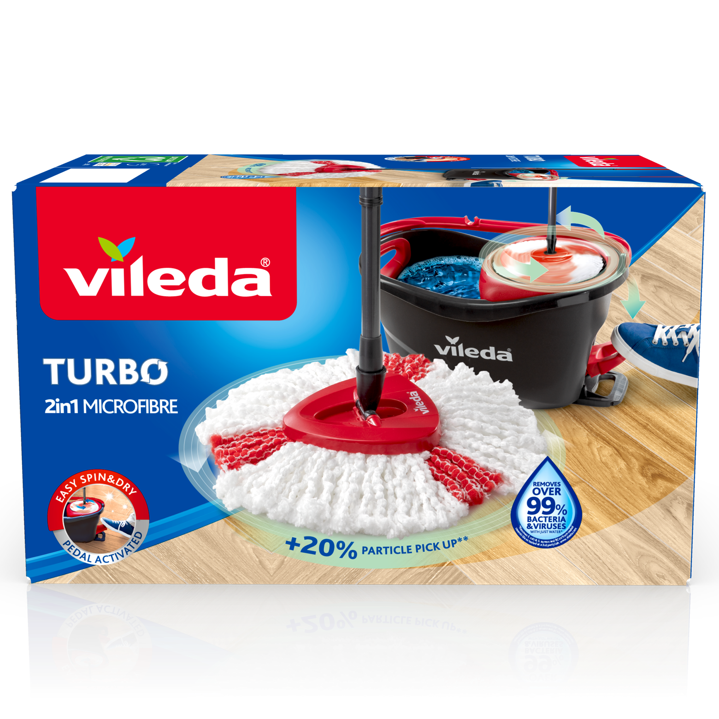 Zestaw do mycia podłóg Turbo Vileda - 3